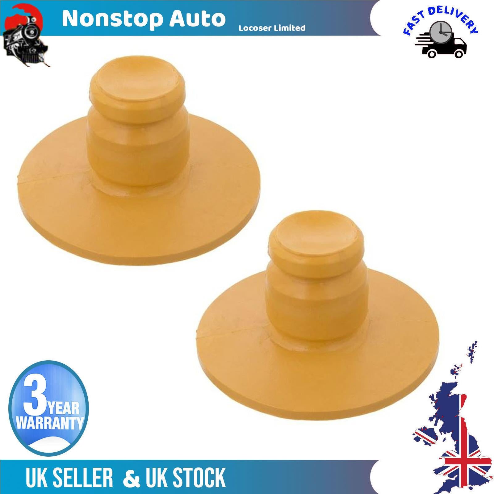 2X Rear suspension Rubber Buffer Bump Stop For VAUXHALL Astra G H 1998-2014