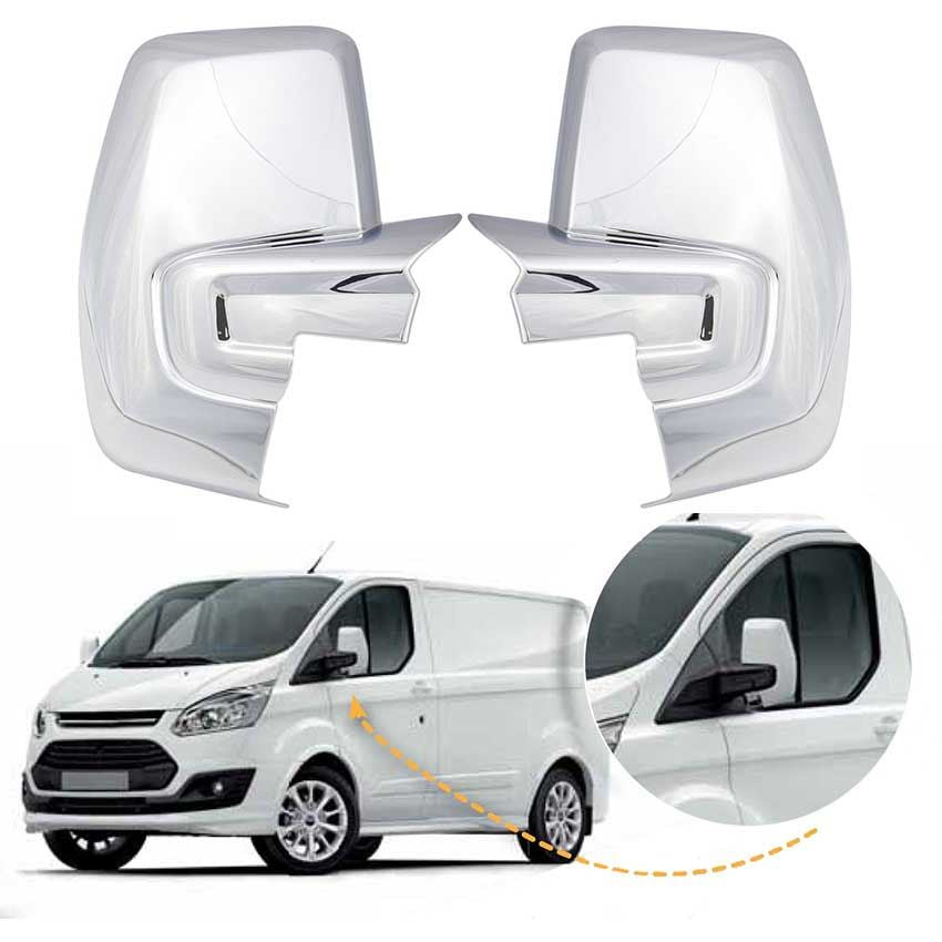 FORD Custom 12-21 wing mirror cover chrome / left&right