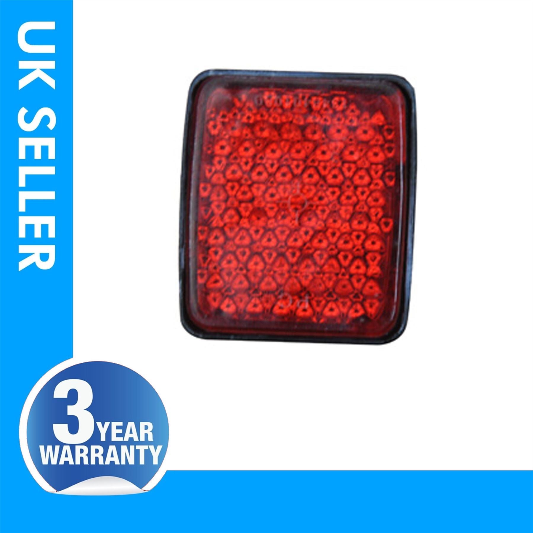 Rear bumper reflector Fits PEUGEOT Boxer 1348401080