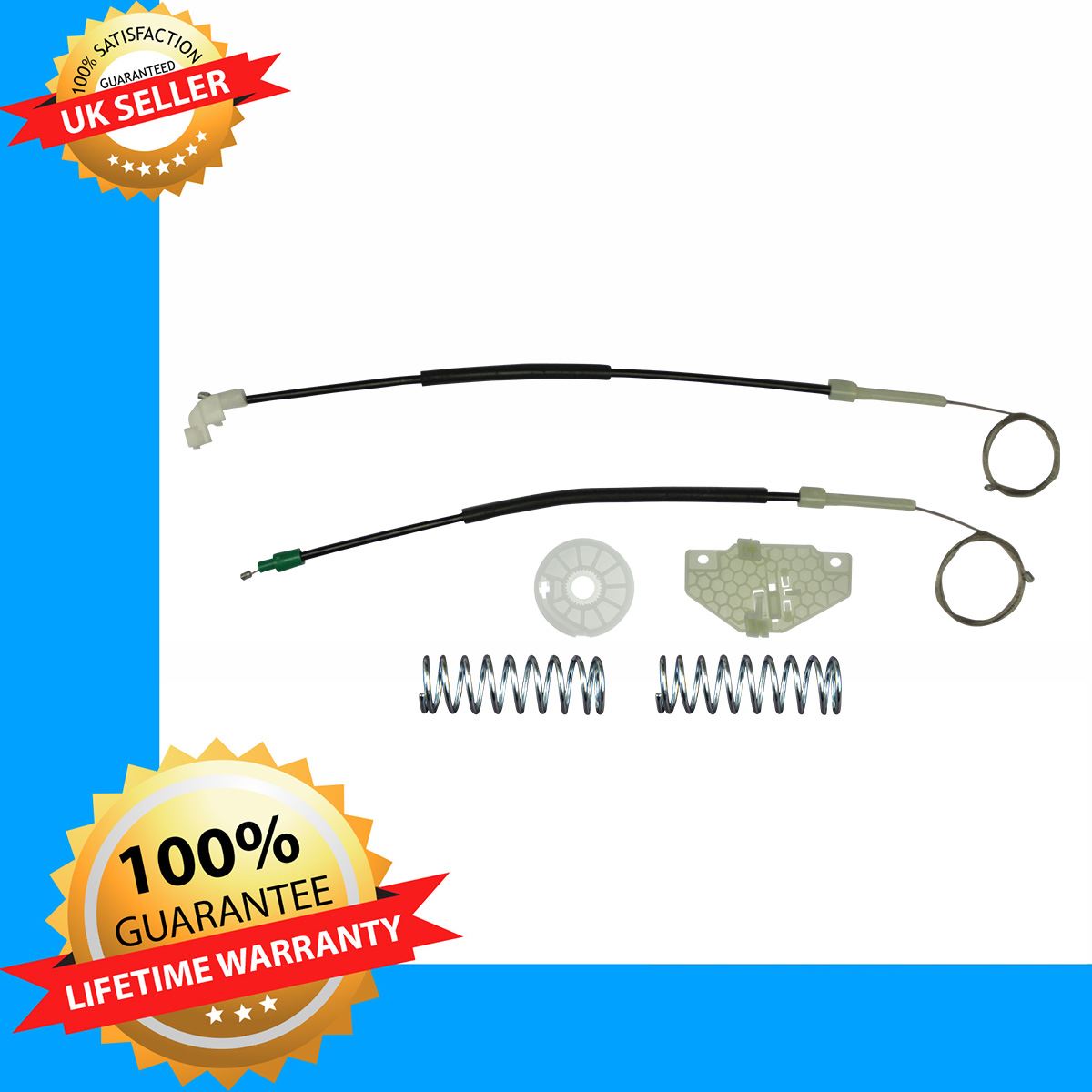 Fits FORD Transit Connect Tourneo Connect Window Regulator Repair Kit Front Left Side 1493637