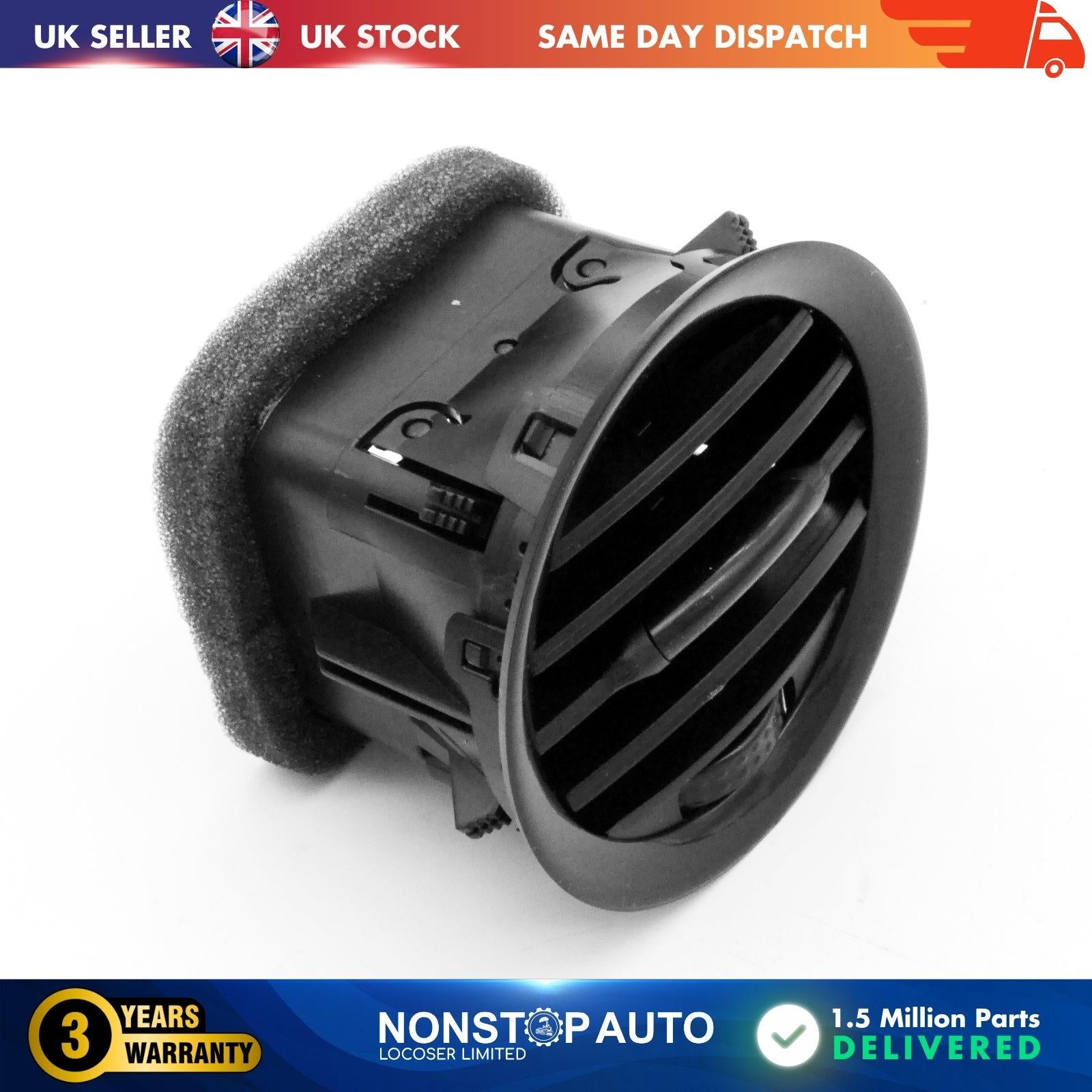 Interior Dashboard Heater Air Vent Nozzle For VAUXHALL Adam Corsa D 13417363