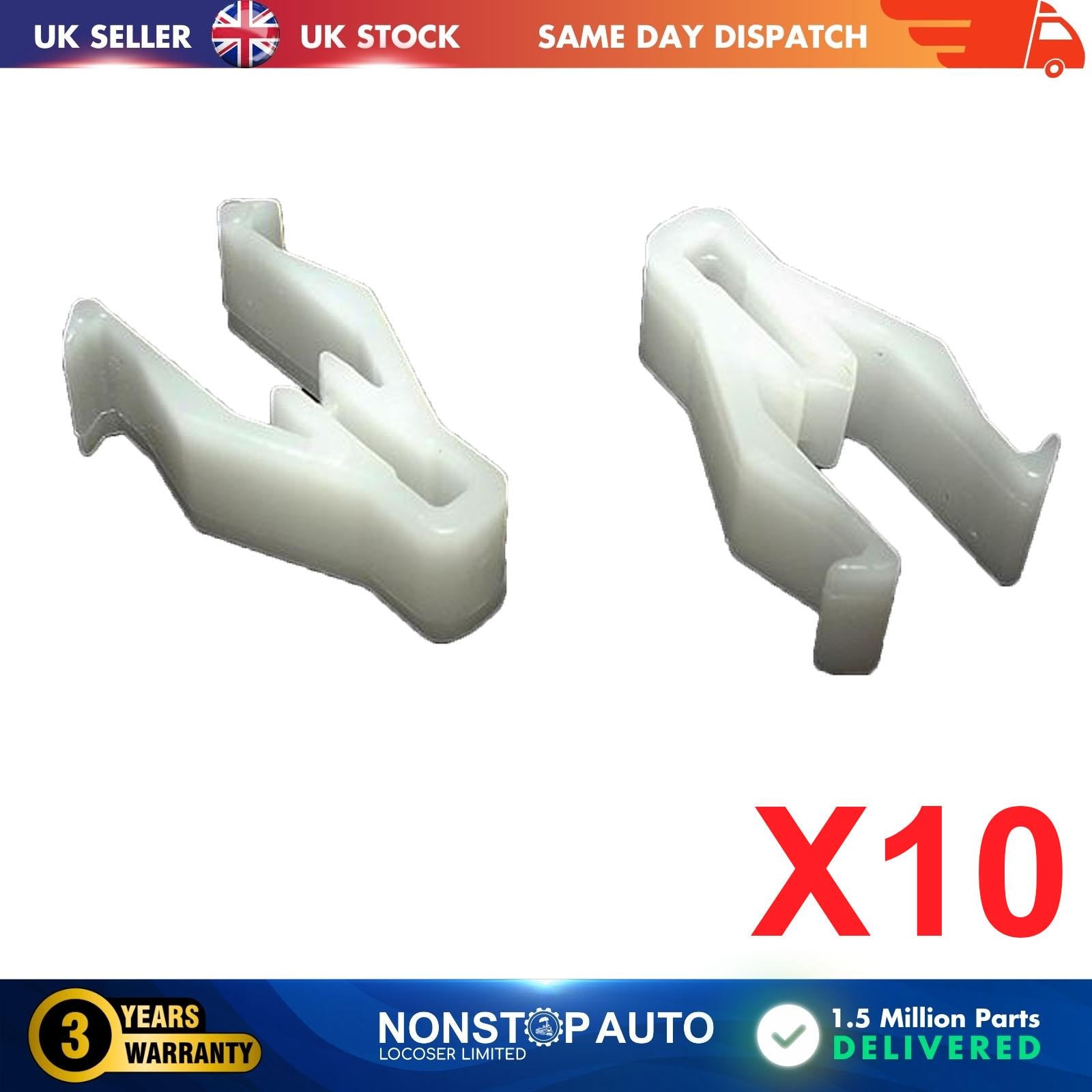 10X For HONDA Front Door Lining Parts Air Conditioner Entertainment System Parts