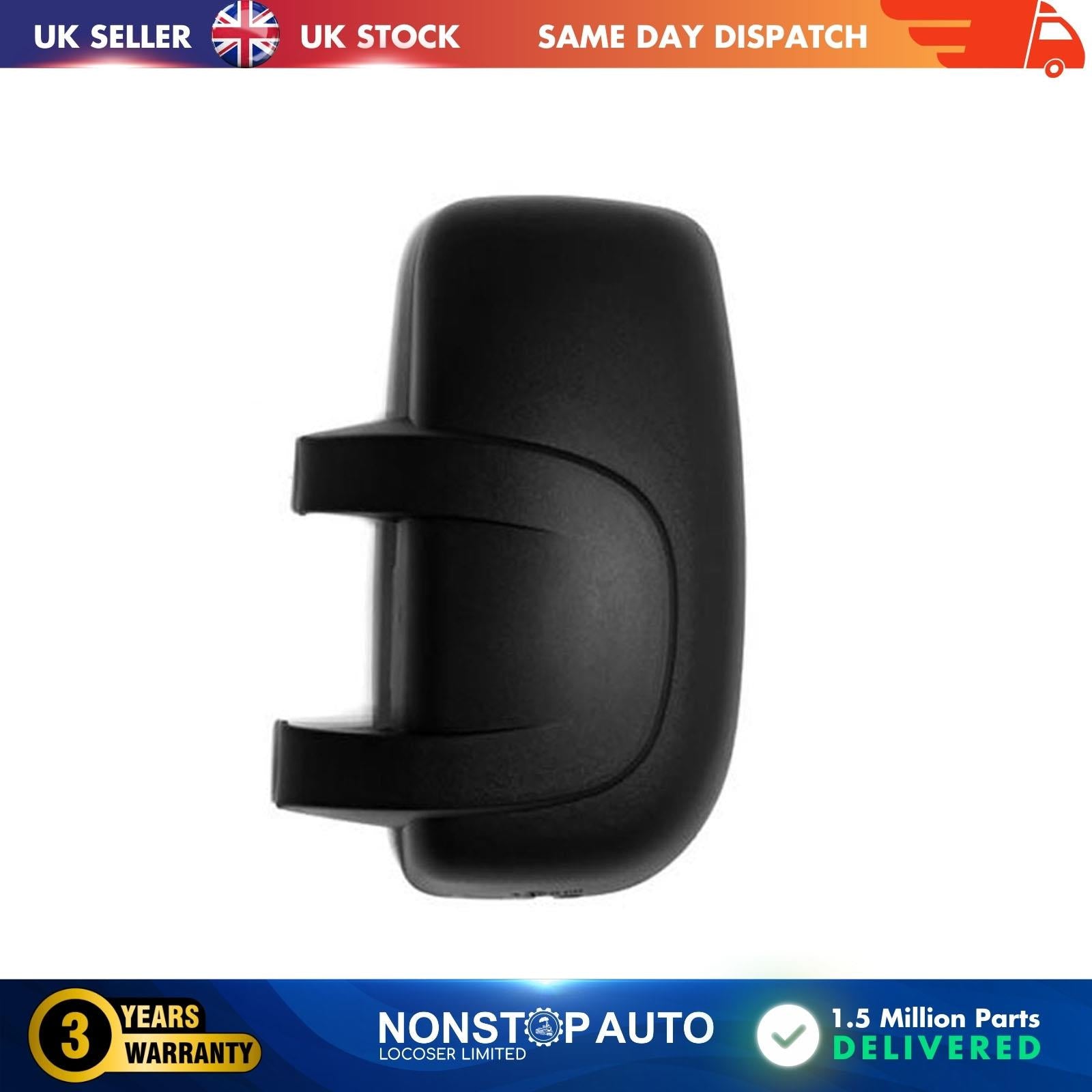 Wing Mirror Cover Cap Left Side Fits VAUXHALL Movano 2001-2011 7700354142