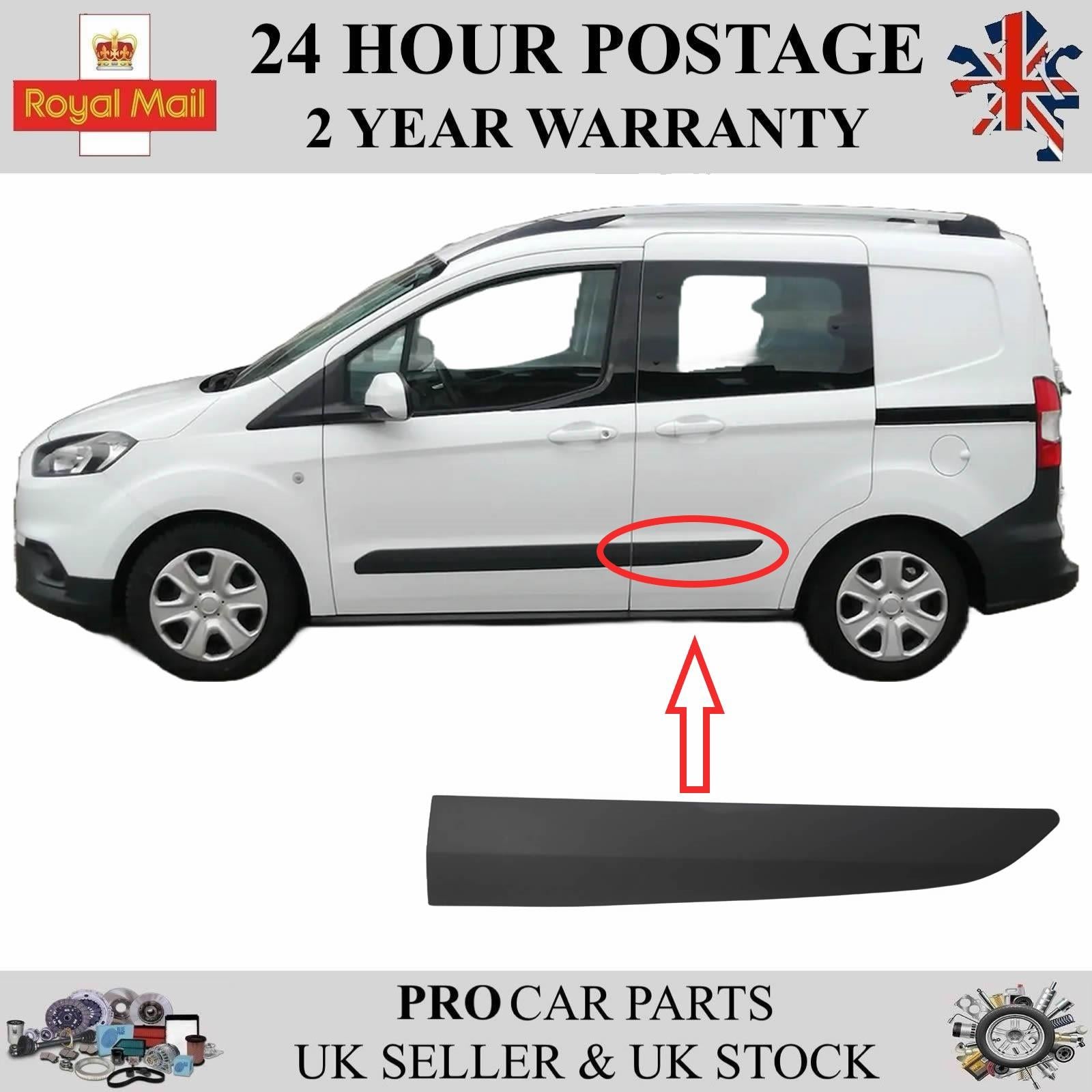 Side Moulding Strip Panel Rear Left For FORD Transit Courier 2014 2018 1854160