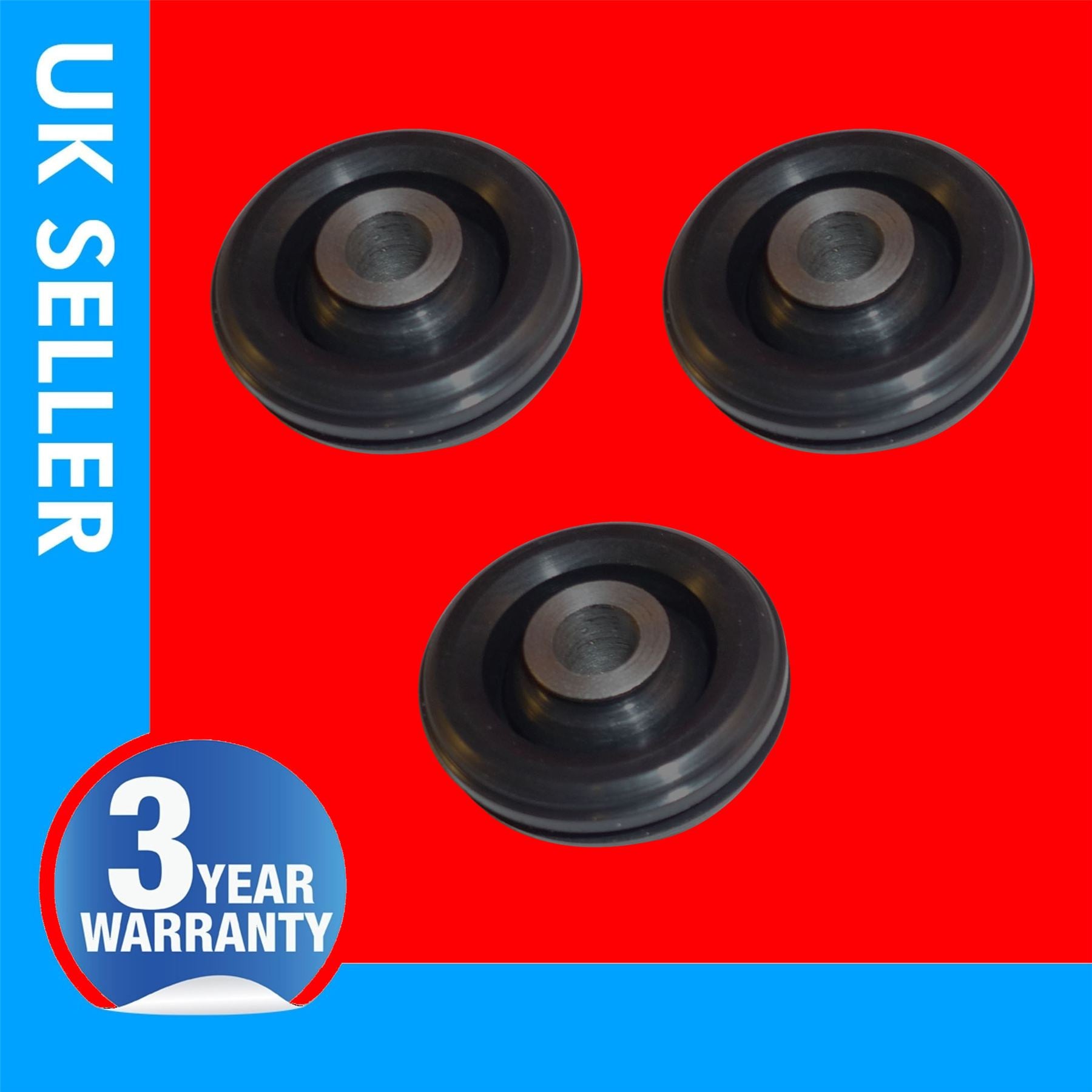 3X Air Suspension EAS Compressor Pump Mounts Vibration Fits Range Rover P38