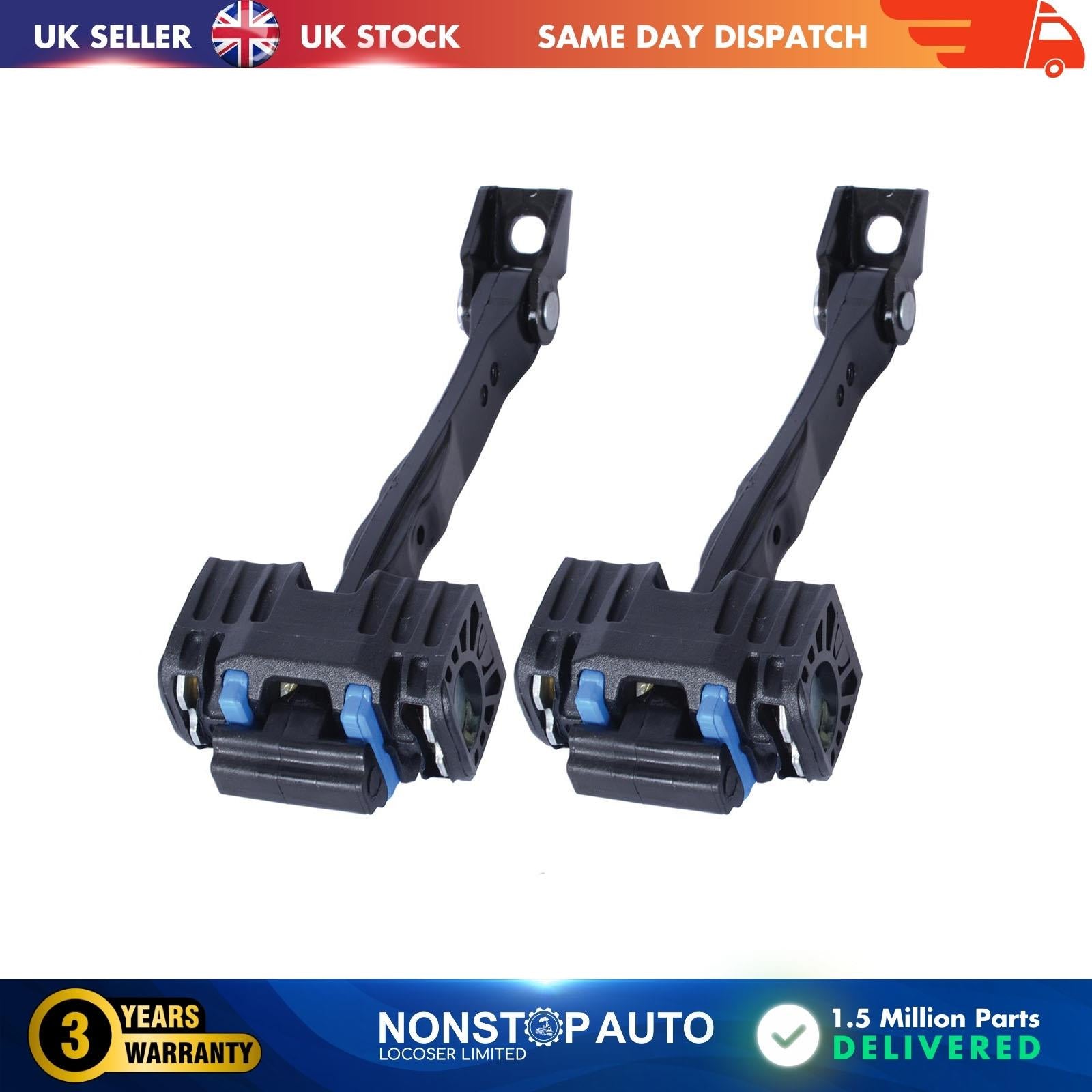 2 X Front Door Hinge Stop Check Strap Limitery Right and Left Side Fits VW Tiguan Mk2  SEAT Tarraco  5NA837249