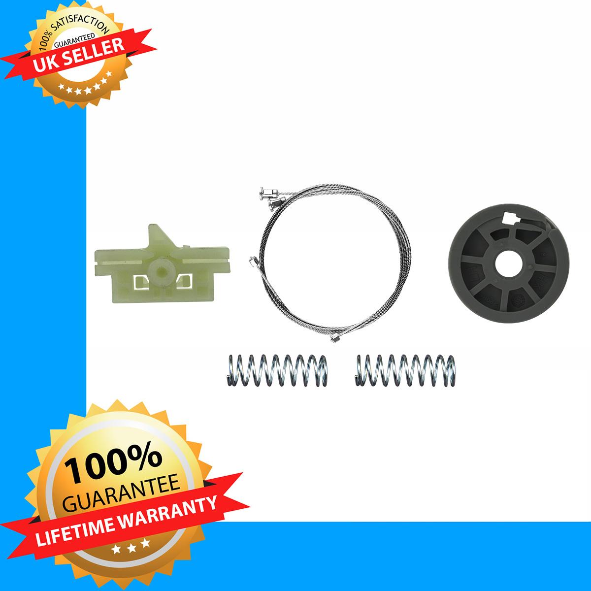 Fits CITROEN Nemo PEUGEOT Bipper Window Regulator Repair Kit Front Right Side