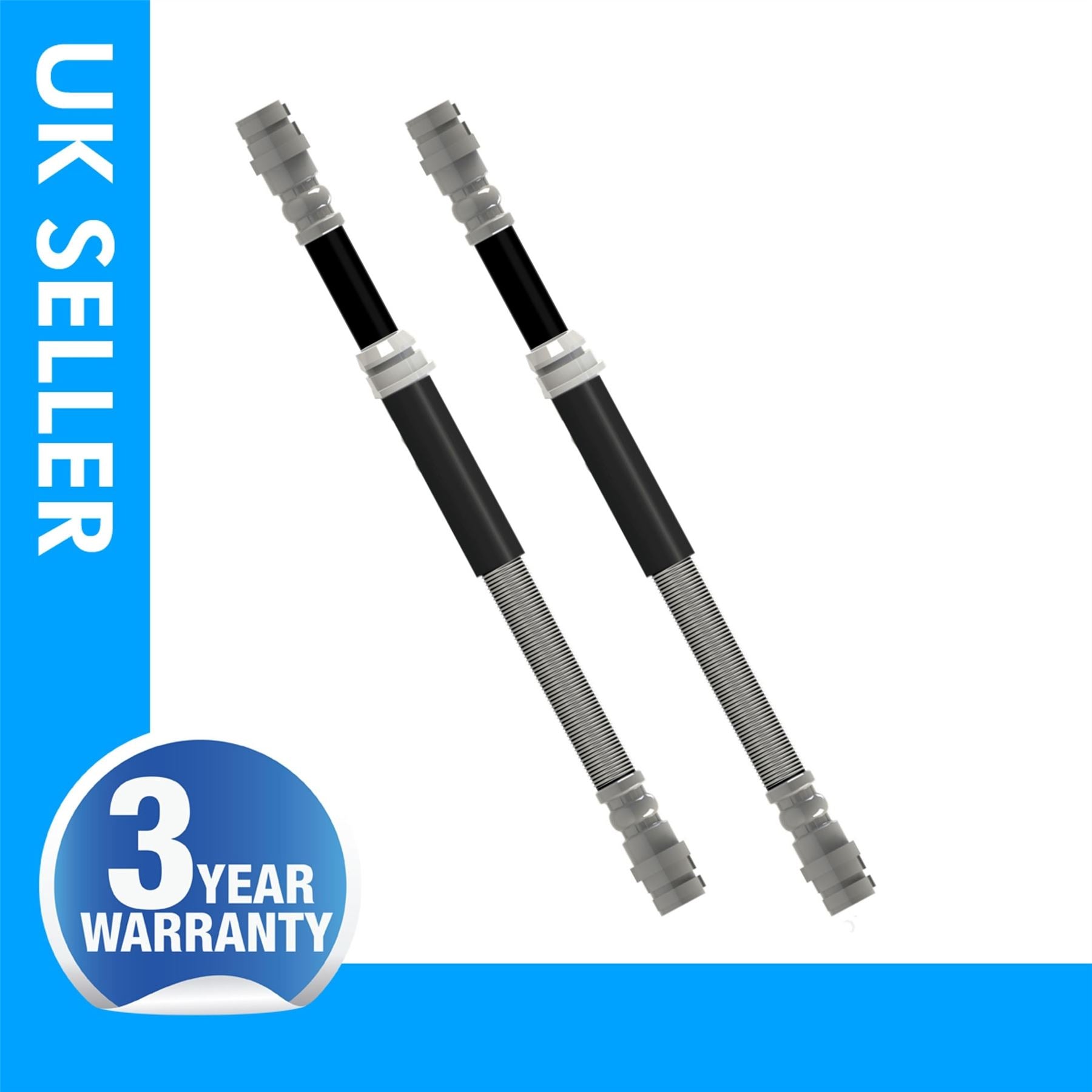 2X Rear Brake Hose Pipe Left For NISSAN Qashqai Qashqai +2