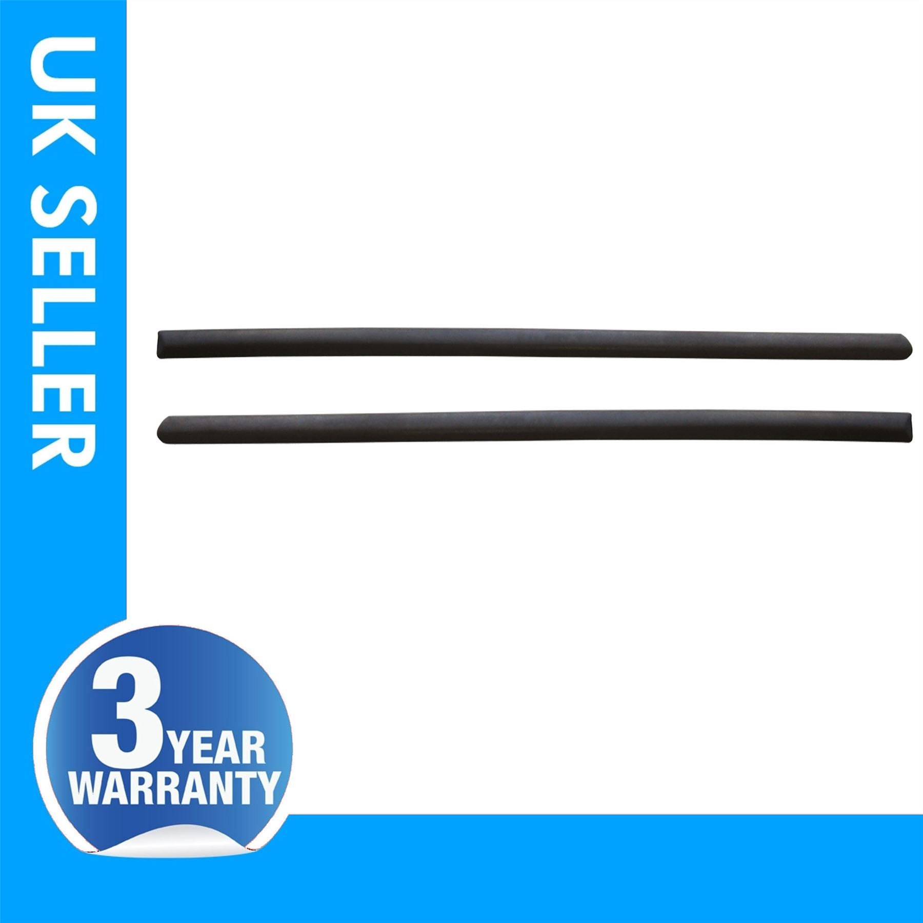 2 X FRONT DOOR moulding TRIM STRAP FITS SKODA FABIA 6Y0853516 ,6Y0853515