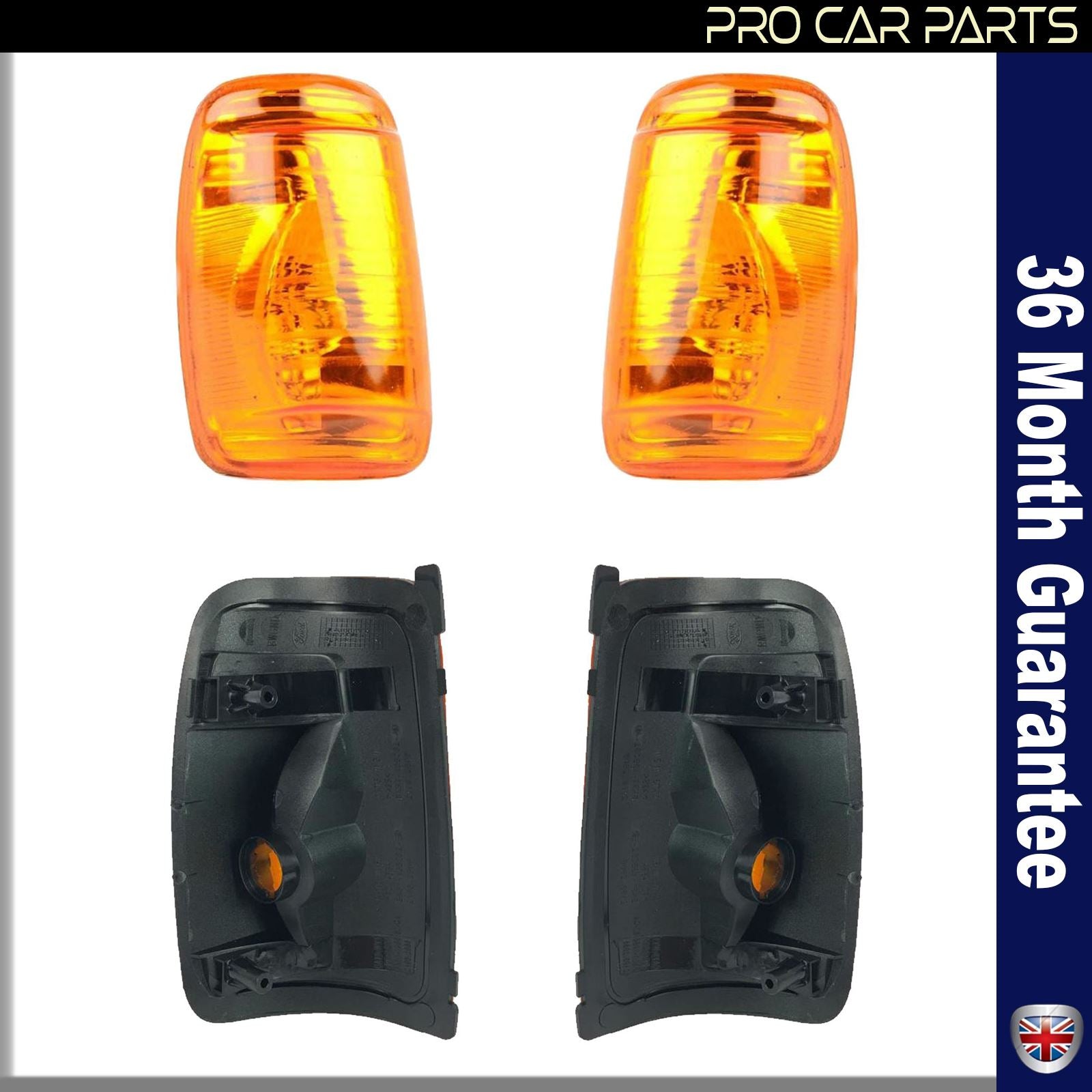 Wing Mirror Indicator Repeater Lens Light Left&Right Side Fits FORD Transit