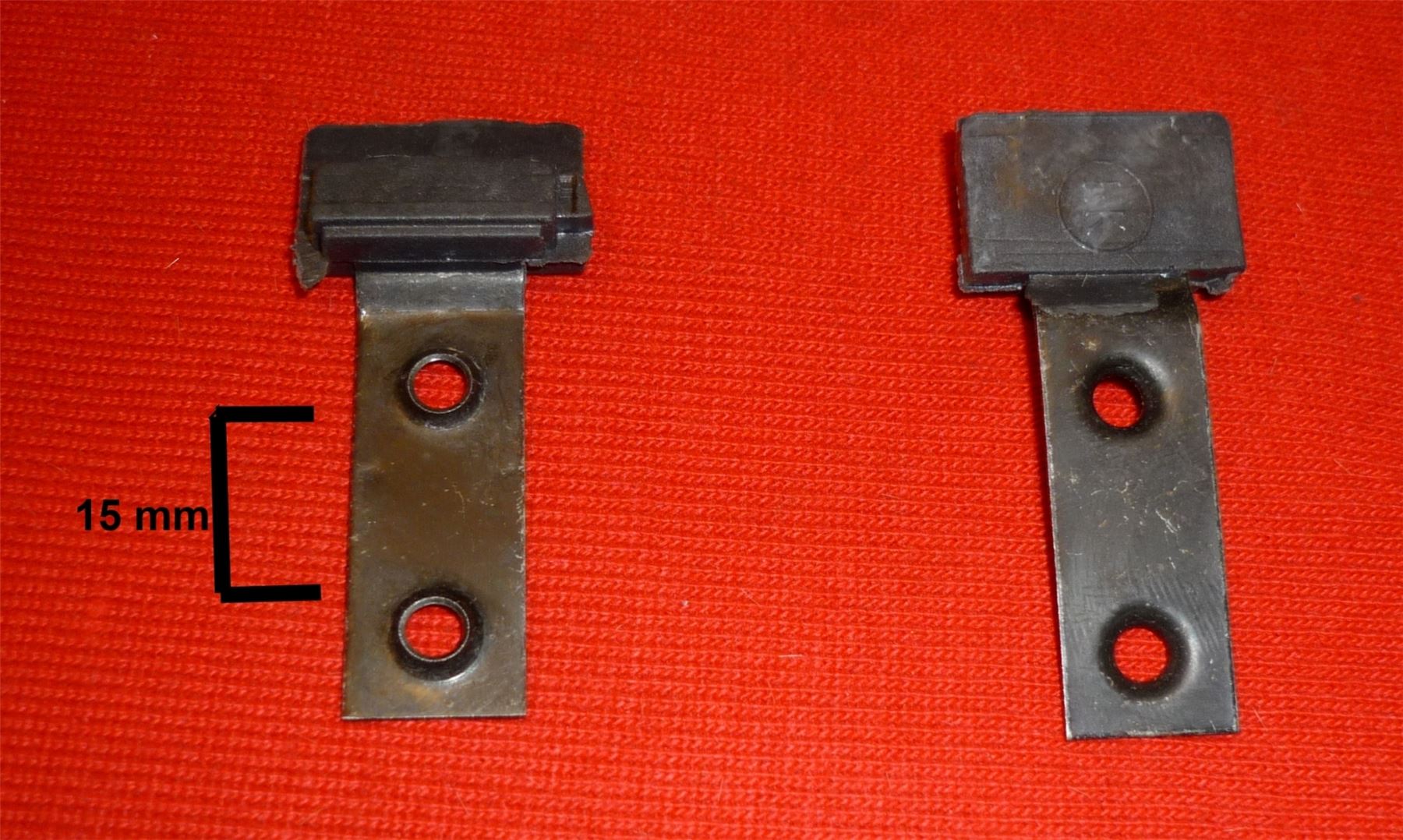 BMW E46 sunroof repair kit - sunroof clips and rail mount bracket OLD