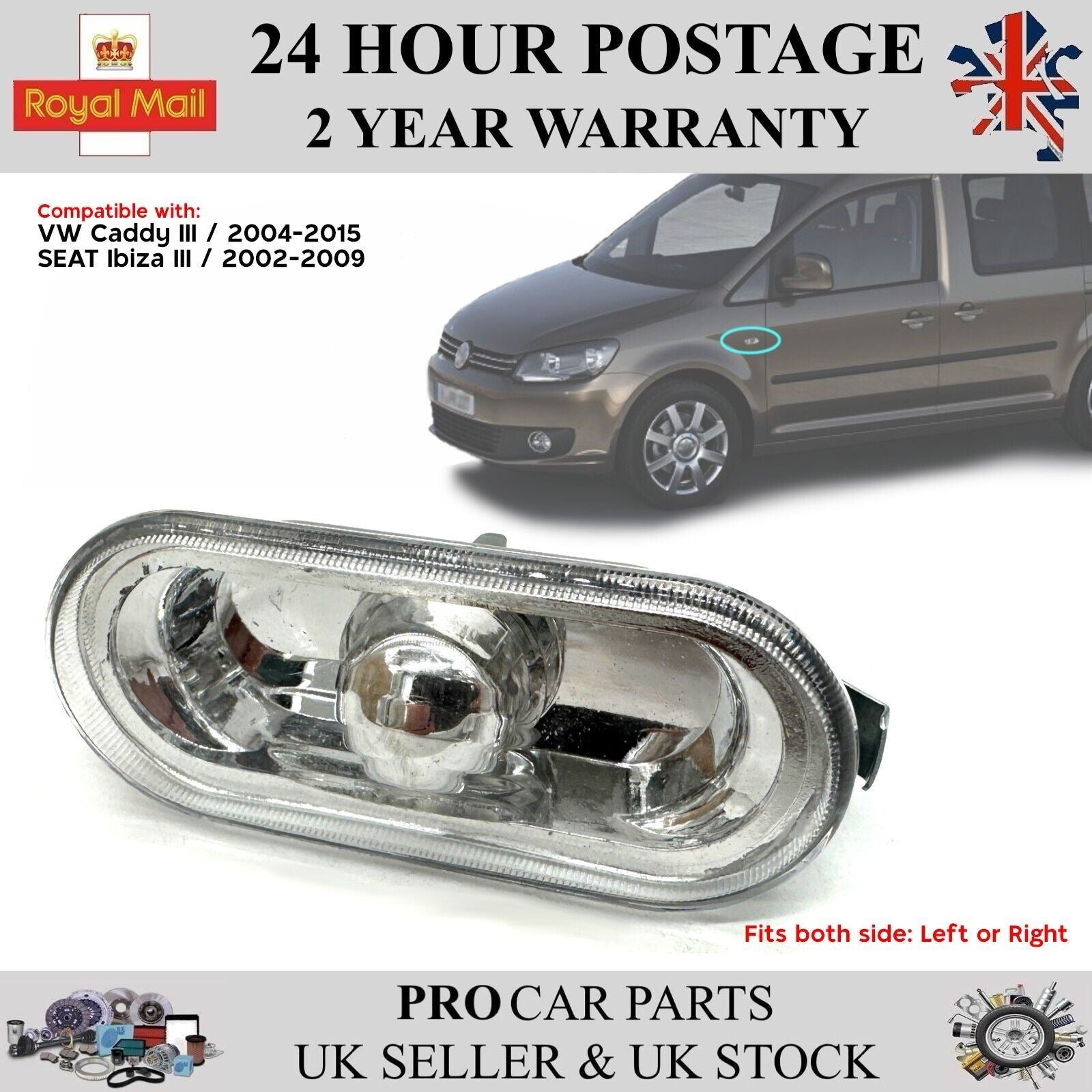 VW Caddy III SEAT Ibiza III MK3 Turn Signal Indicator 2K0949117