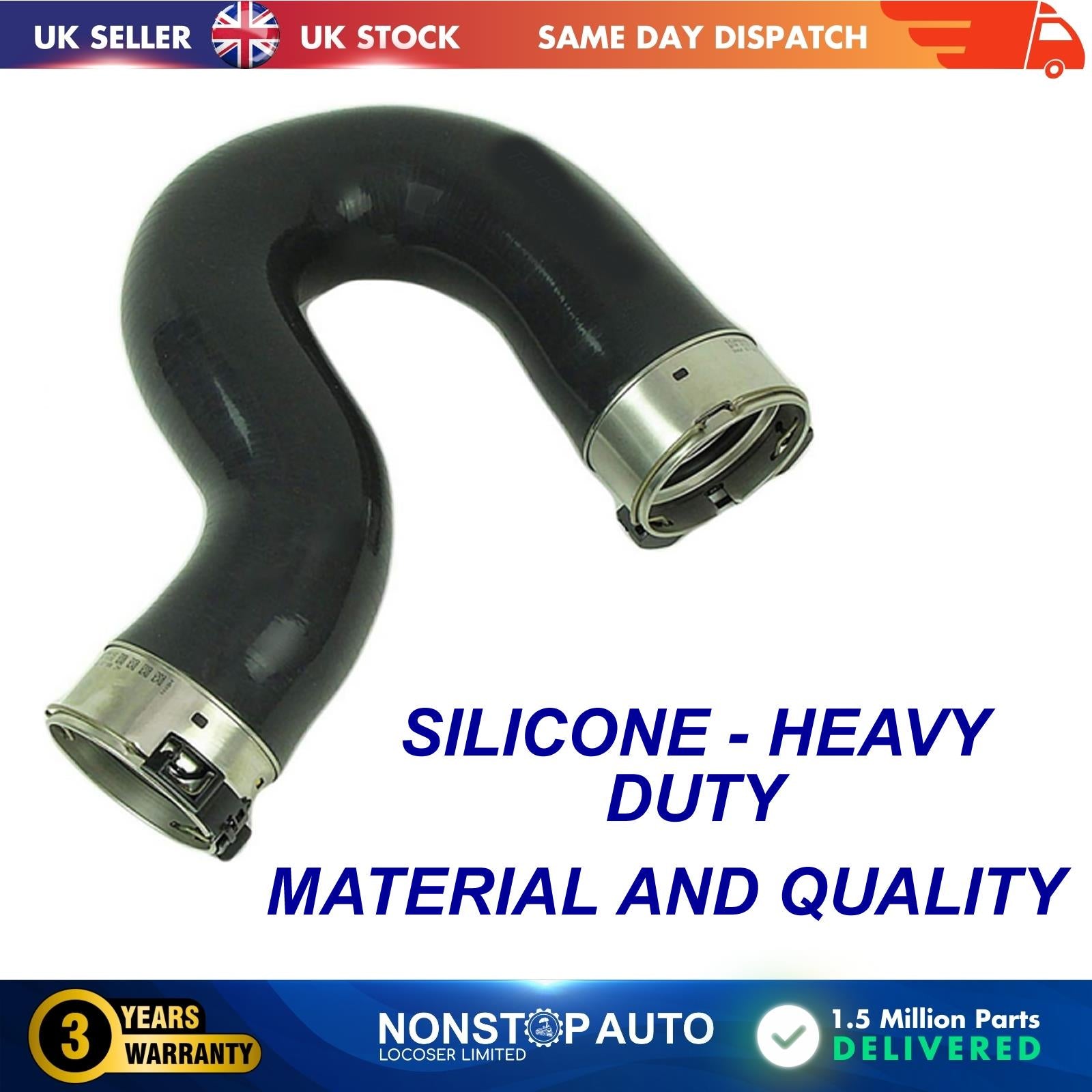 TURBO INTERCOOLER HOSE PIPE SILICONE FOR MERCEDES SPRINTER 9065285382