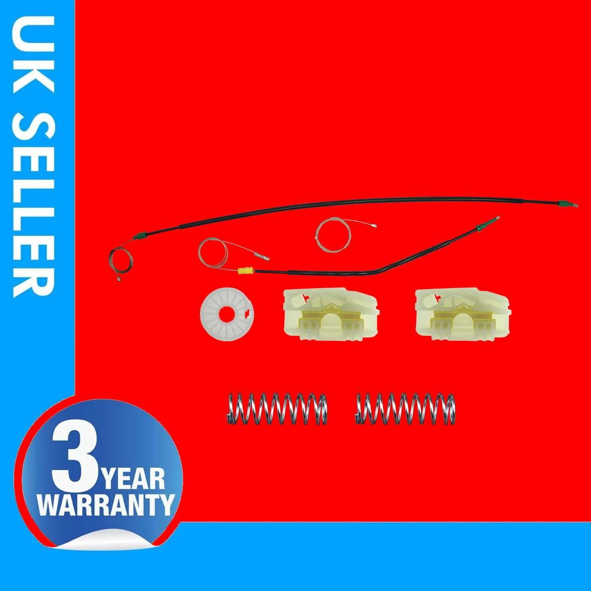 Fits SEAT Alhambra VW Sharan FORD Galaxy Window Regulator Repair Kit Front Right Side 7M0837462A