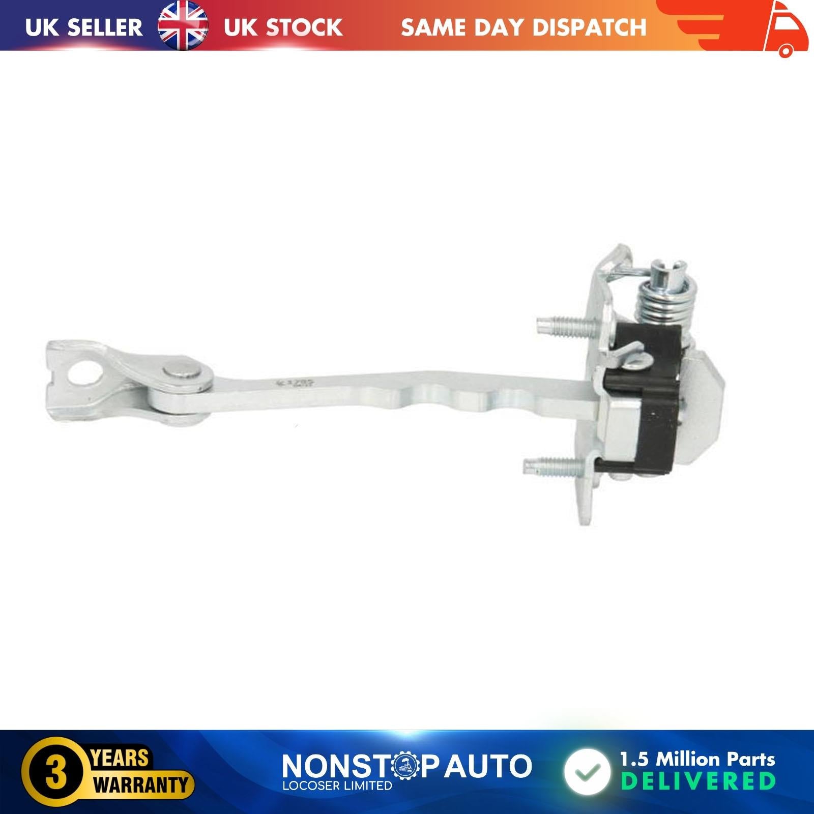 Front Door Hinge Stop Check Strap Limitery Right or Left Side Fits RENAULT Megane CC  804307326R
