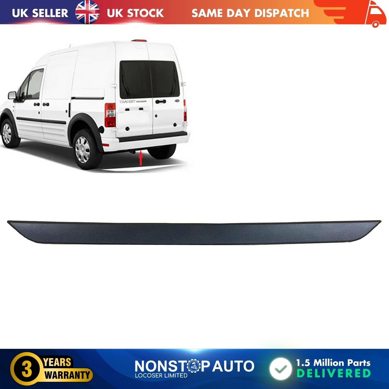 REAR BUMPER COVER FOR FORD TRANSIT TOURNEO  CONNECT 5037269
