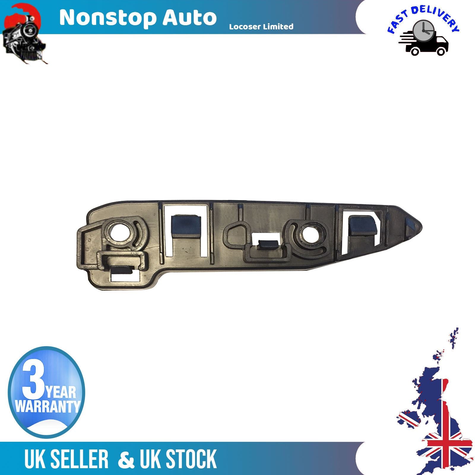 Front Bumper Outer Bracket Left Side Fits FIAT Tipo Tipo Cross 51984513