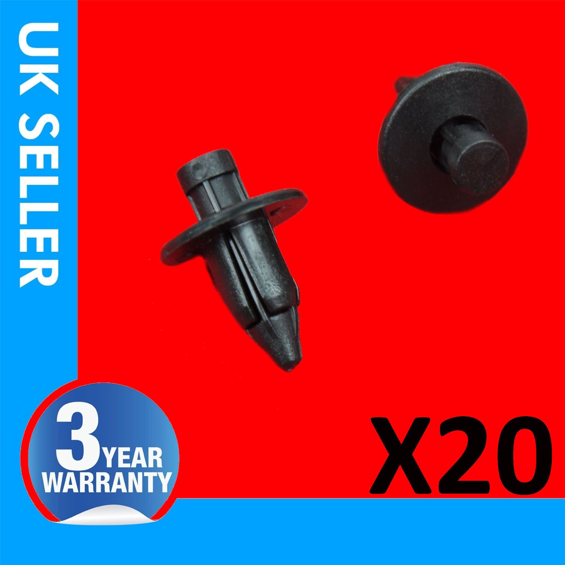 20X For Toyota Hyundai Side Moulding Panel Clips 094090730