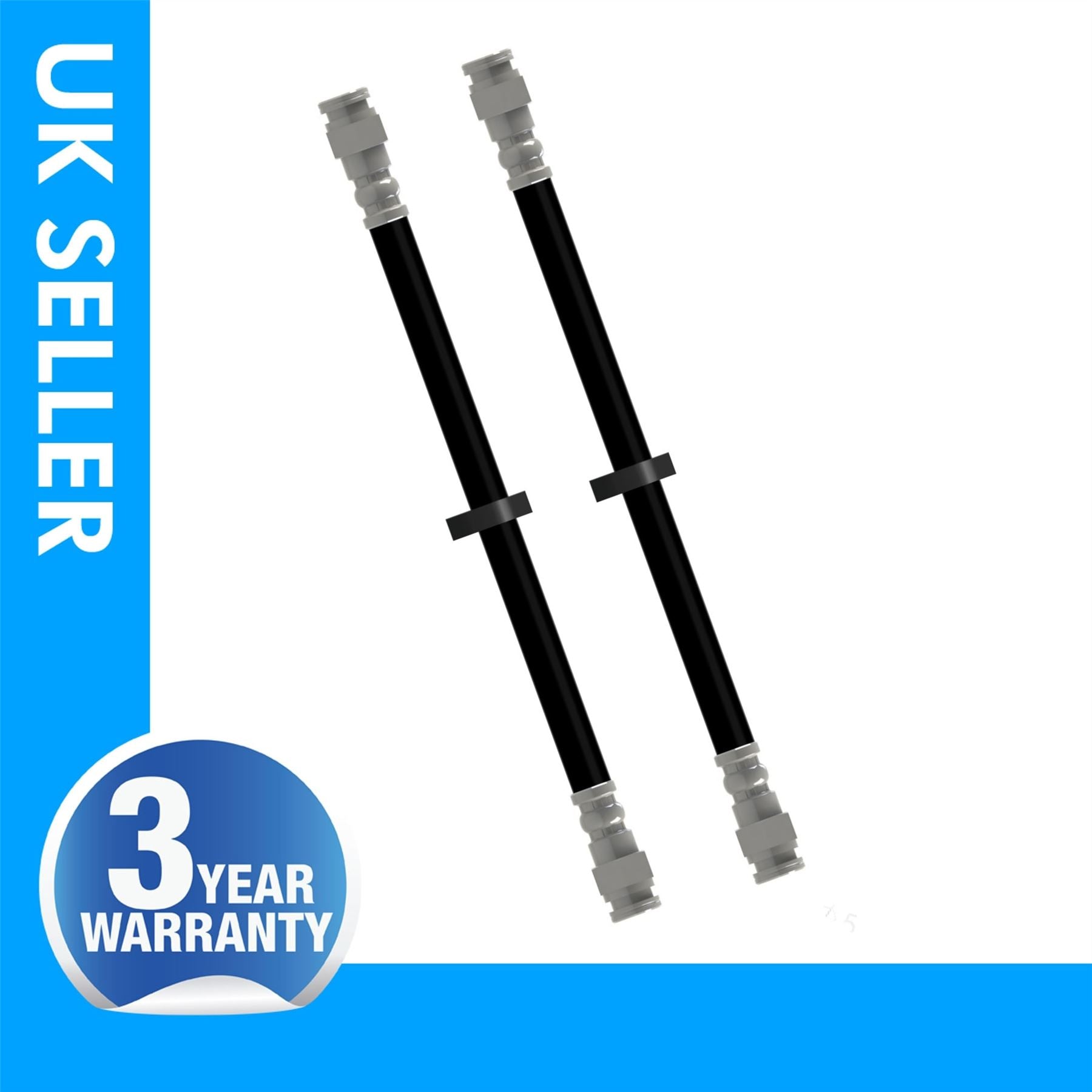 2X Rear brake hose For VW Caddy II SEAT Inca  6K9611776