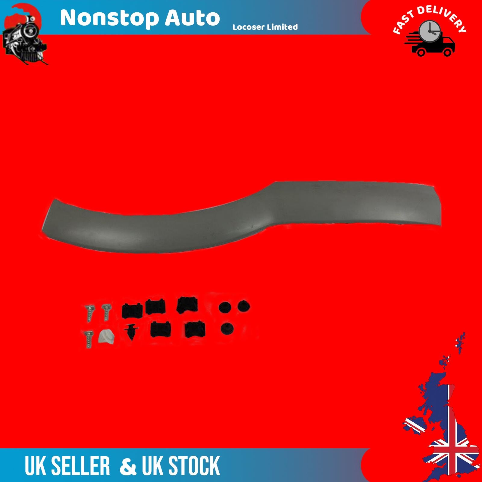 REAR WHEEL ARCH MOULDING TRIM RIGHT SIDE PAINTABLE FITS VAUXHALL ZAFIRA A 107011