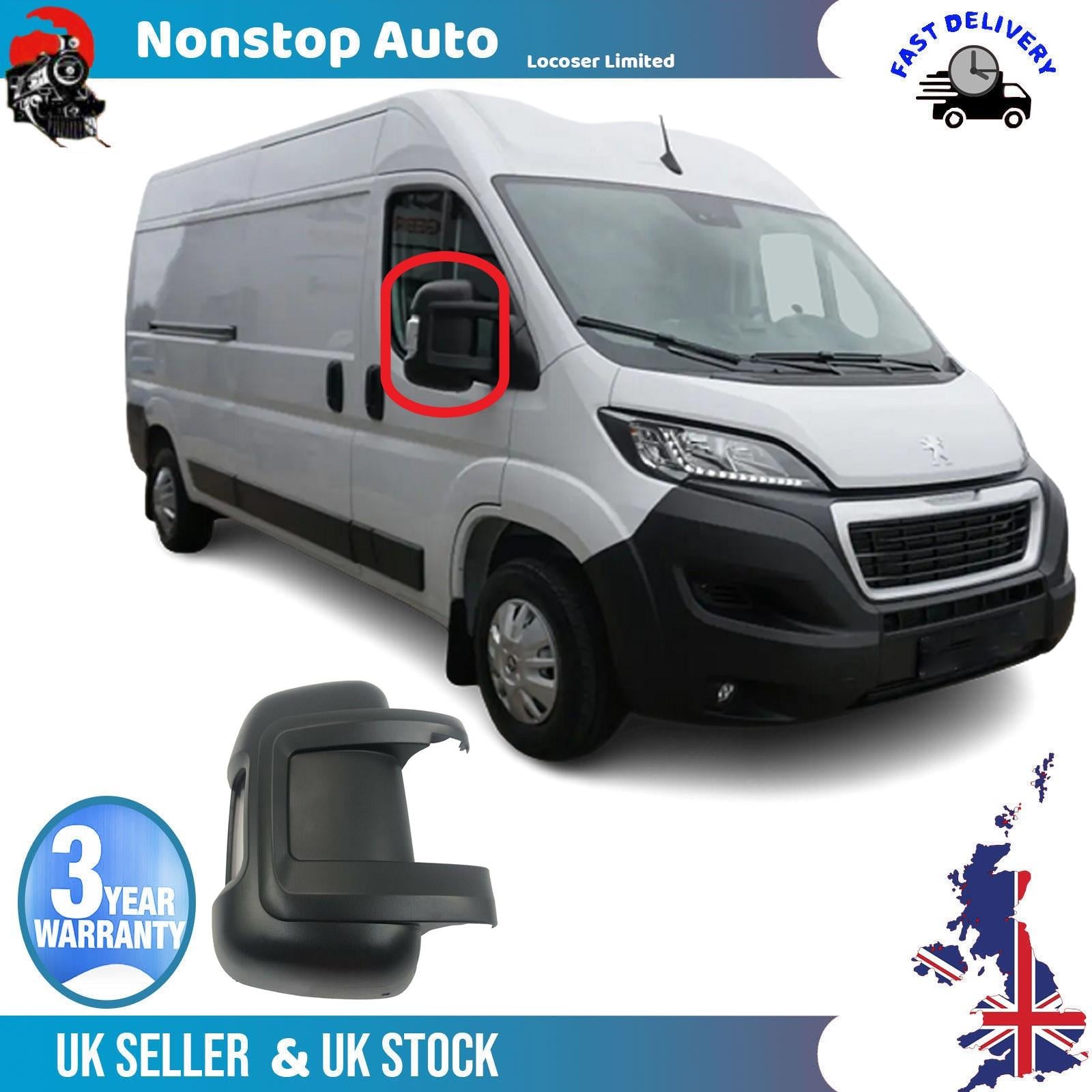 Wing Mirror Cover Cap Right Short Arm For PEUGEOT Boxer 8153Y5