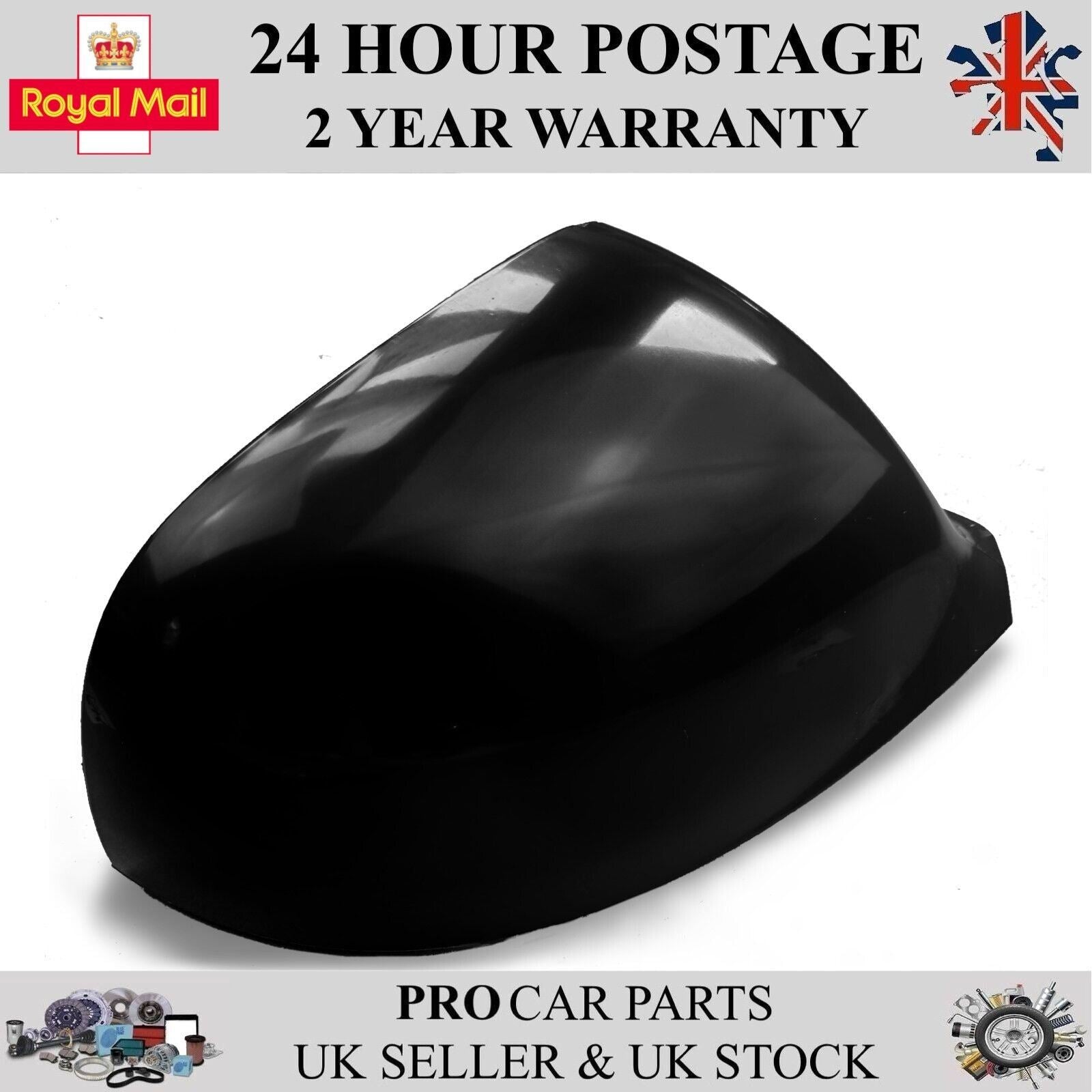 Door Wing Mirror Cap Cover Primed Right VW Amarok Transporter T5 T6 2H0857528