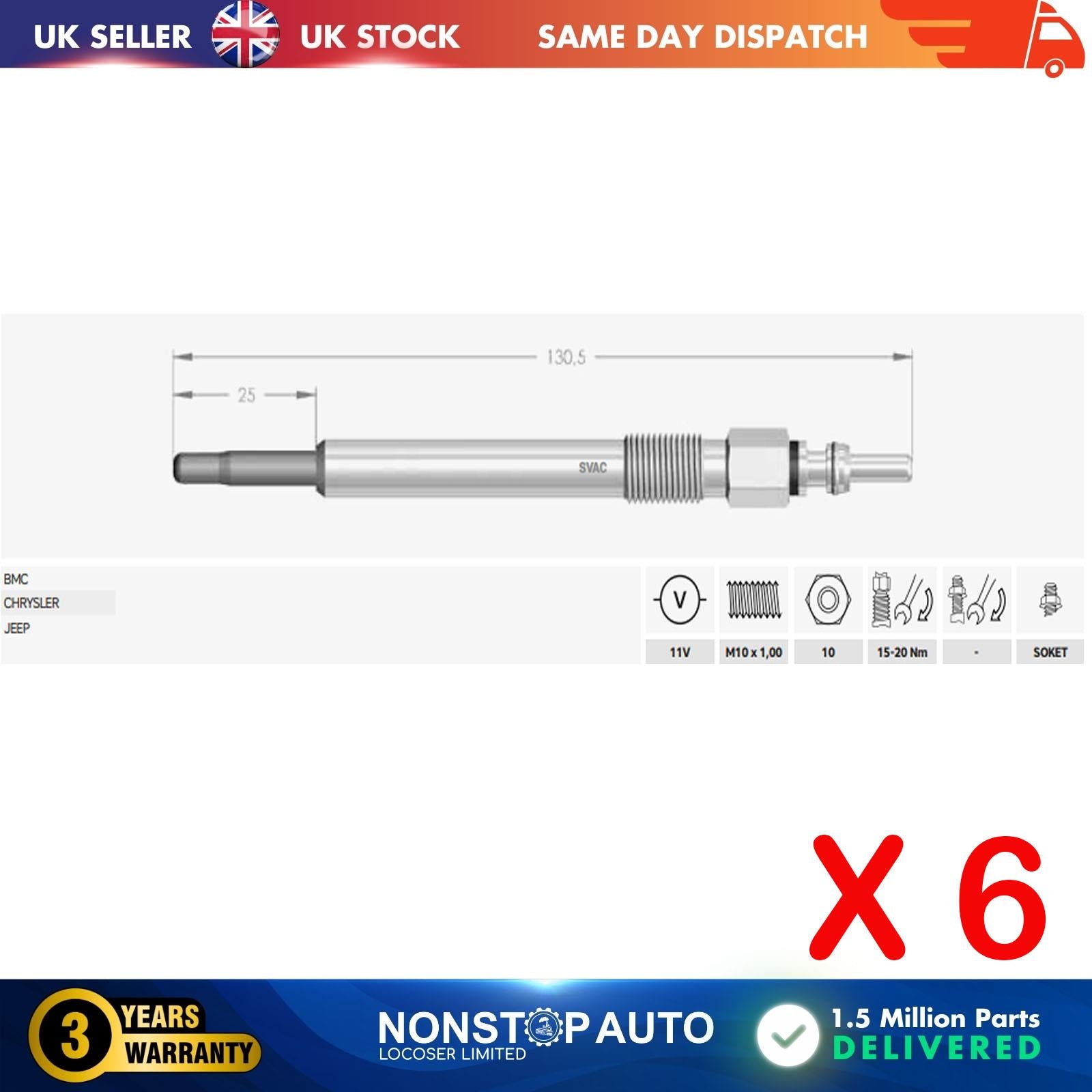 BMC MEGASTAR / CHRYSLER VOYAGER 2.5-2.8 CRD / JEEP LIBERTY/ CHEROKEE 2.5 CRDI
