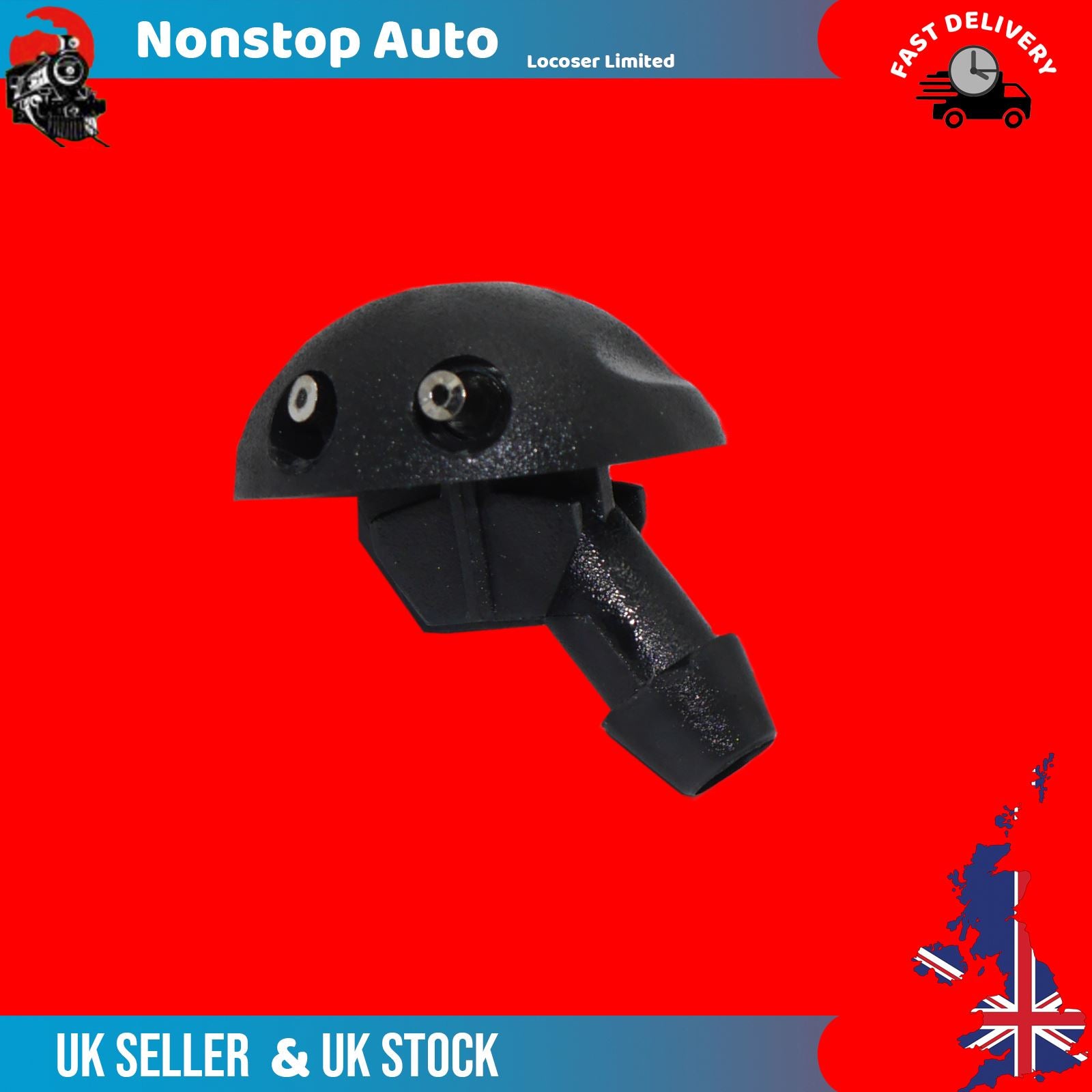 Windshield Washer Nozzle Water Spray Jet Fits Renault Megane Mk1 7700846456