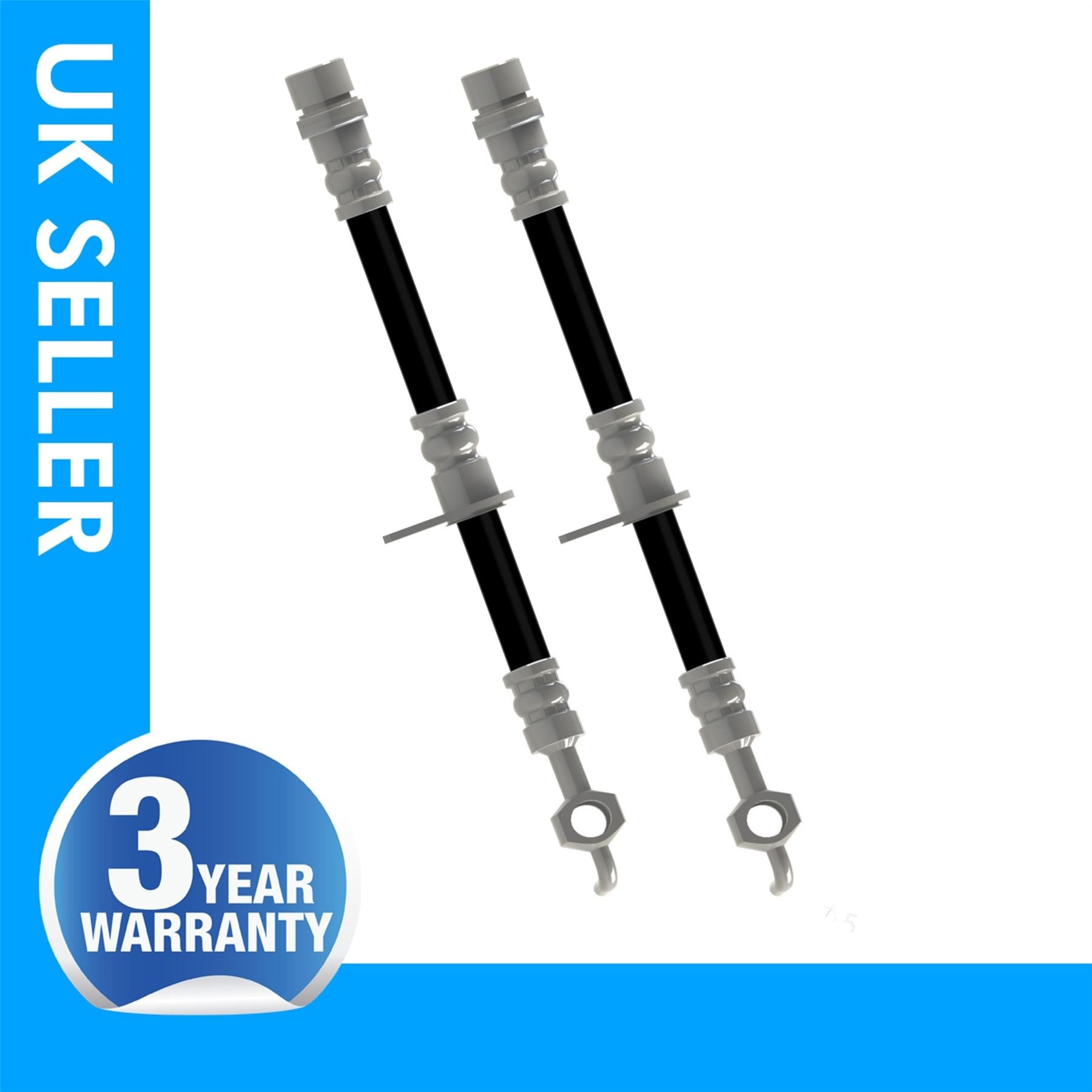 2X Front Brake Hose Left  For TOYOTA  Avensis  Verso 9094702C78