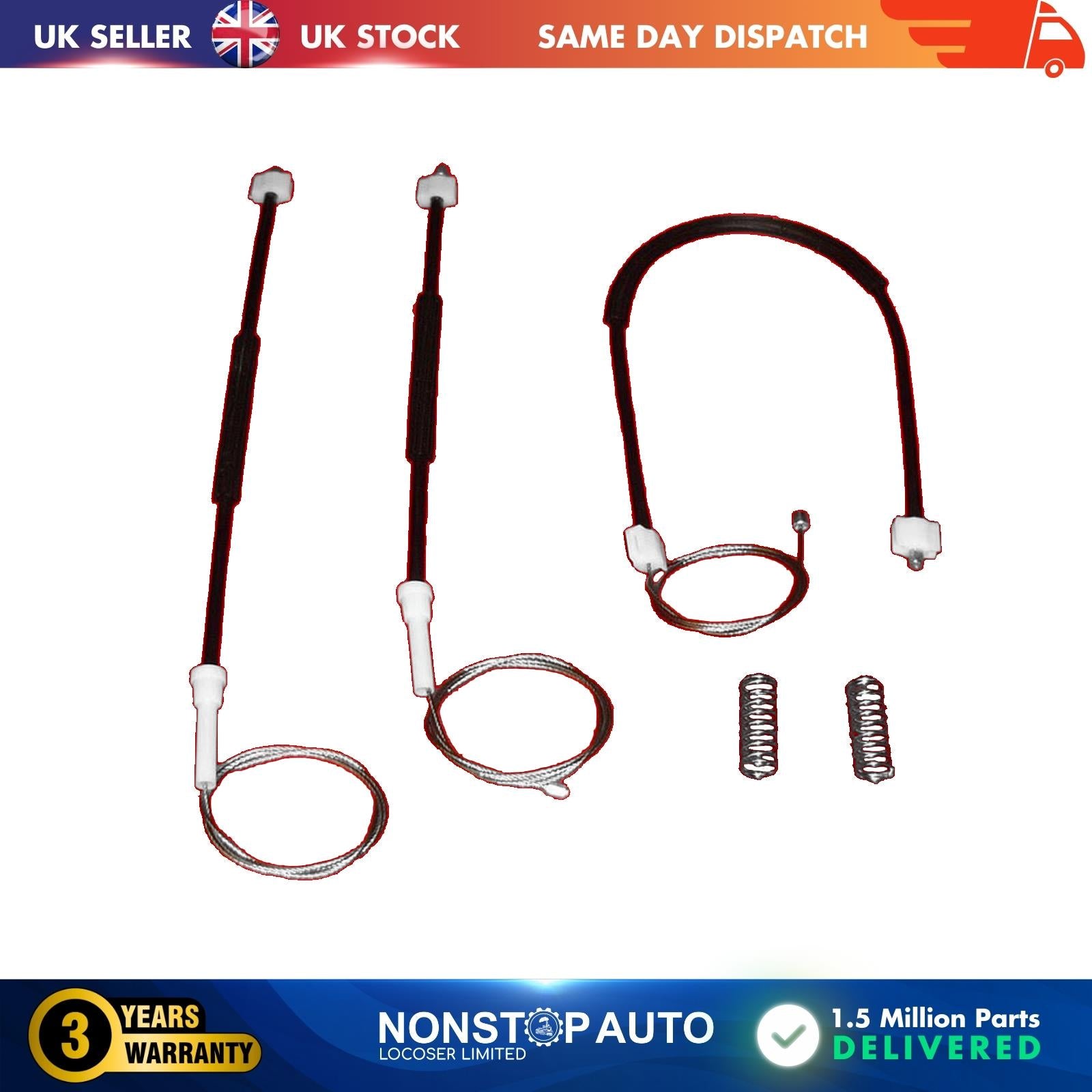 Window Winder Regulator Repair Kit Front Left Right Fits VAUXHALL/OPEL Astra
