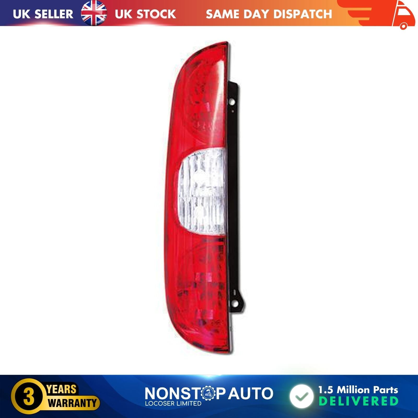 Rear Tail Light Lamp Without Bulb Holder / Left Side For FIAT DOBLO 6851