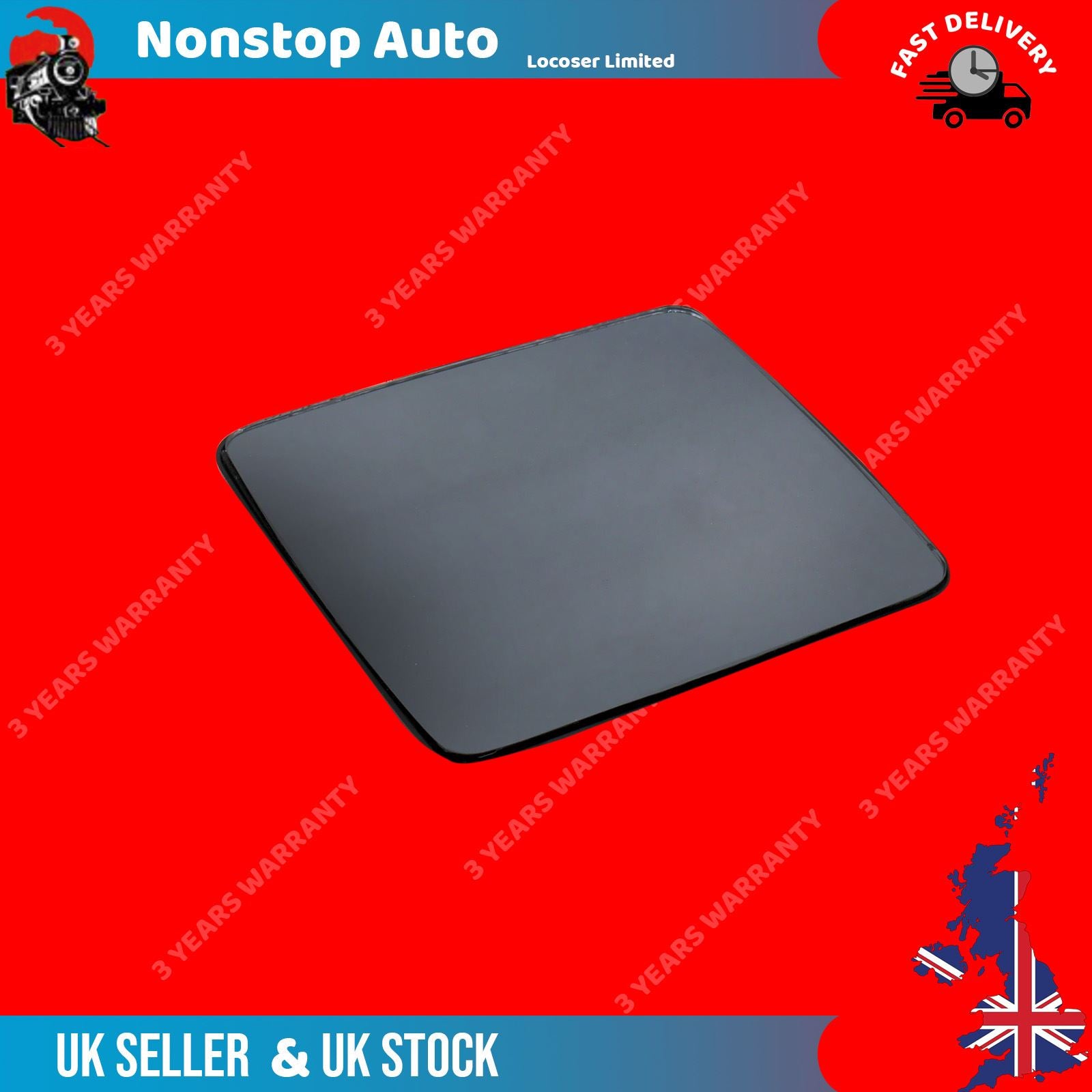 Wing Mirror Glass Right Side Fits MERCEDES 124 Sedan T-Models 190 E-Class