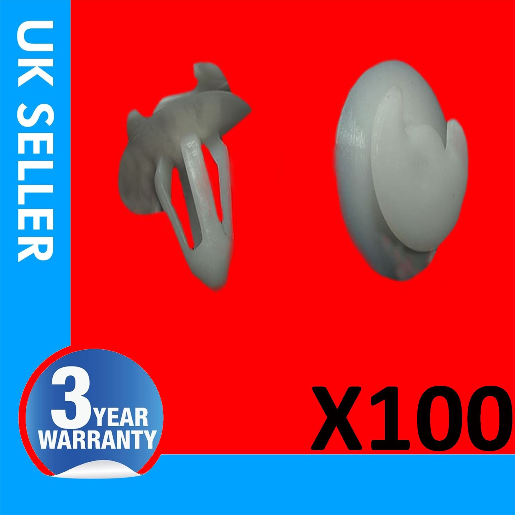 100X DOOR CARD TRIM PANEL MOULDING CLIPS FITS MERCEDES SL Class R129