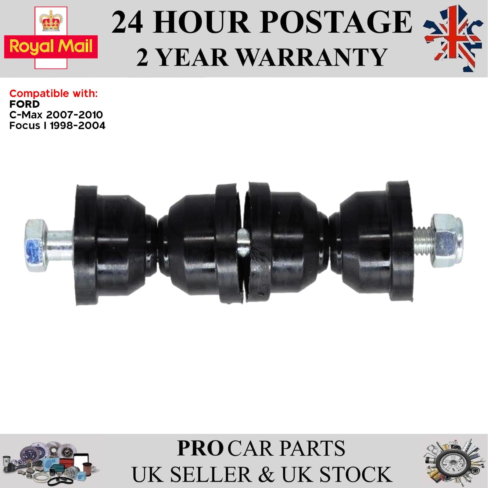 Rear Drop Anti Roll Bar Coupling Rod Stabiliser For FORD Focus C Max 2M515E494AA