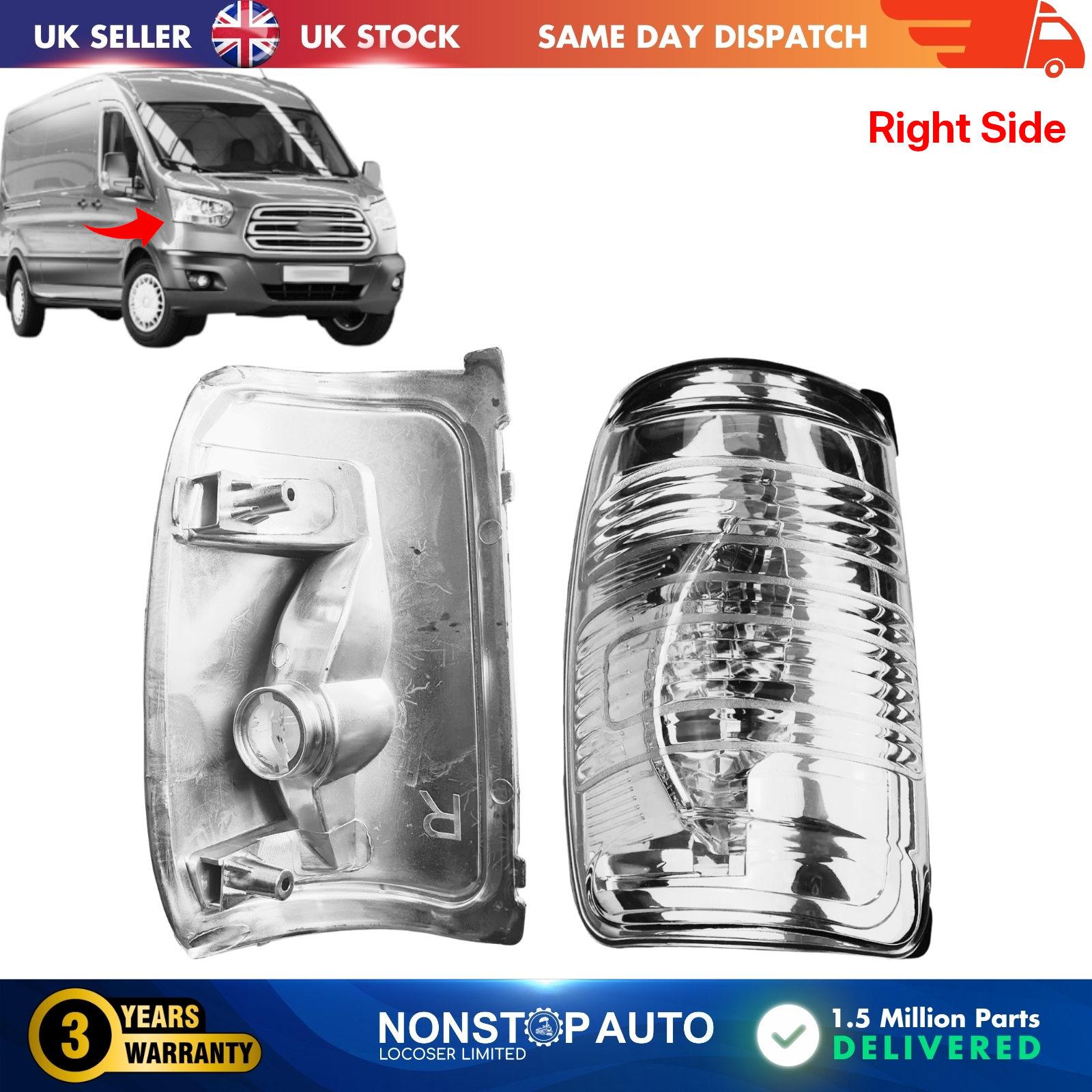 Wing Mirror Indicator Lens Light Right Side For FORD Transit MK8 2019-On 1910472, BK3113B382CA