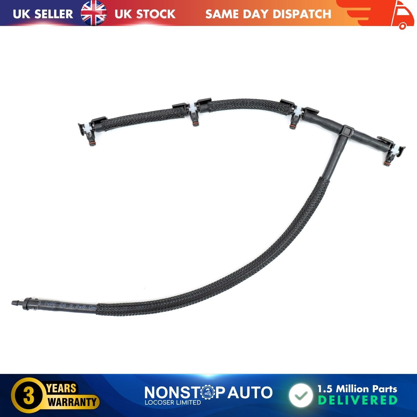 Fuel Injector Leak Off Pipe For AUDI A4 A5 A6 Q5 SEAT Exeo 03L130235AE