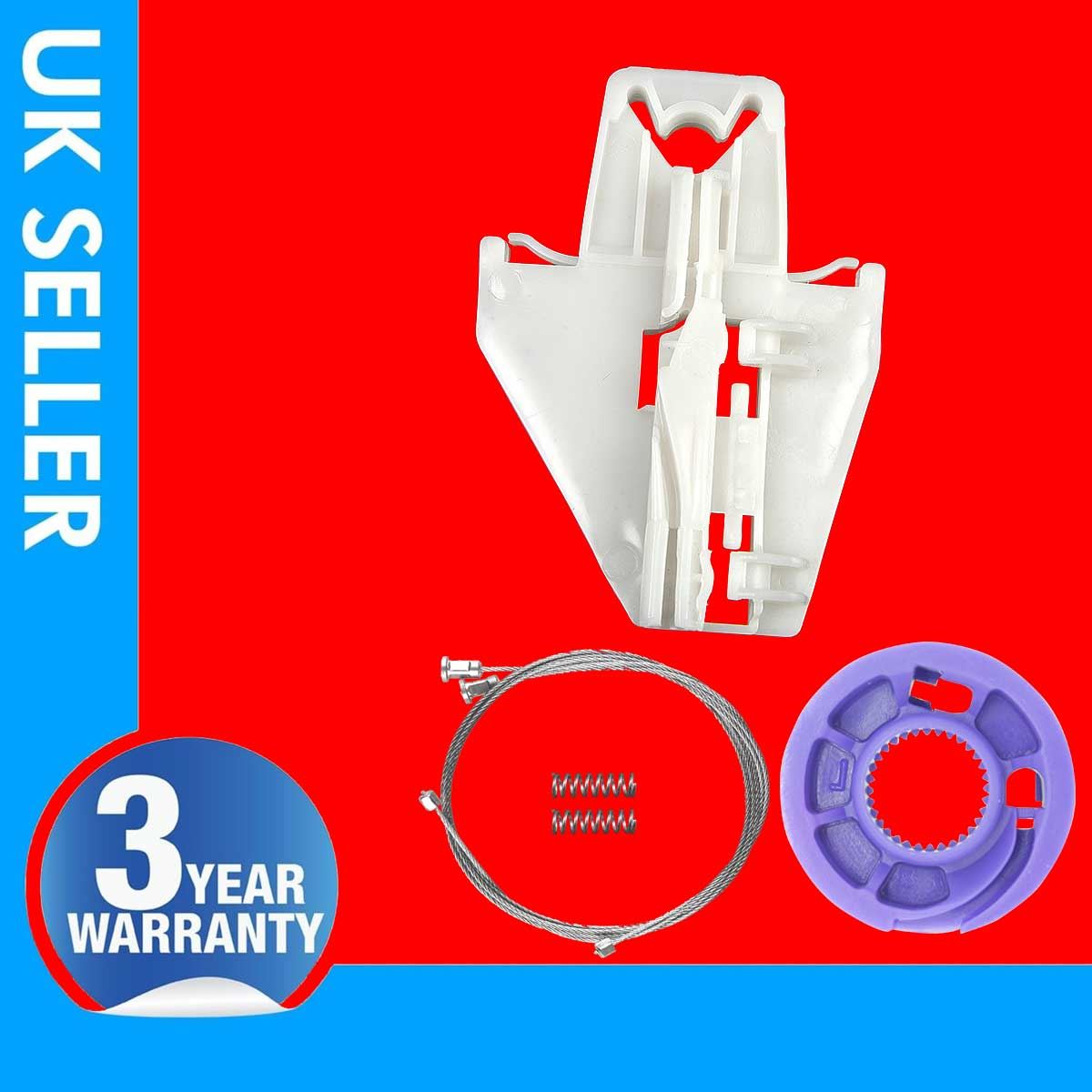 Fits VW Polo MK5 4/5 Doors Window Regulator Repair Kit Rear Left Side