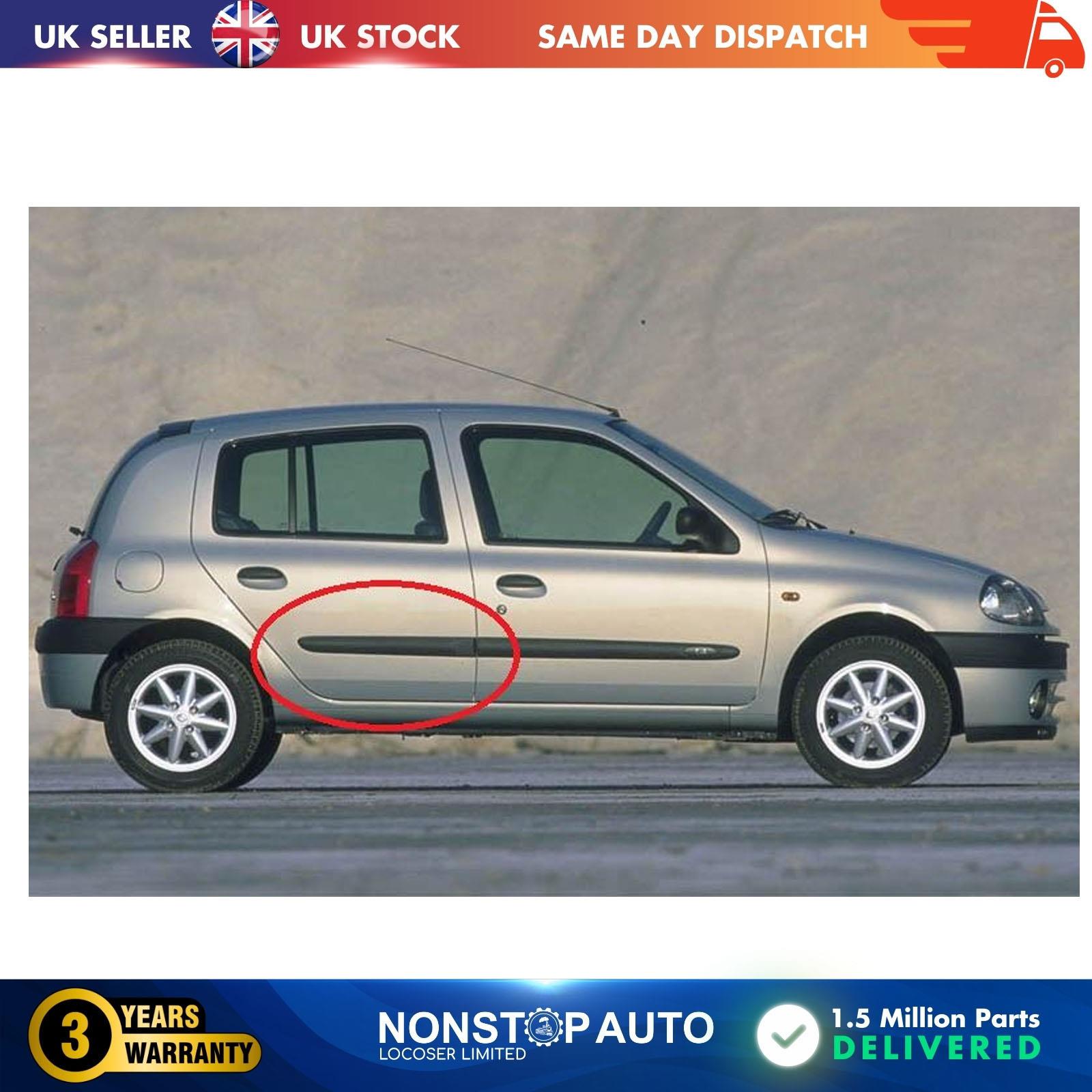 Door Panel Trim Moulding Strap / Rear Right 1998-2008 Fits Renault Clio