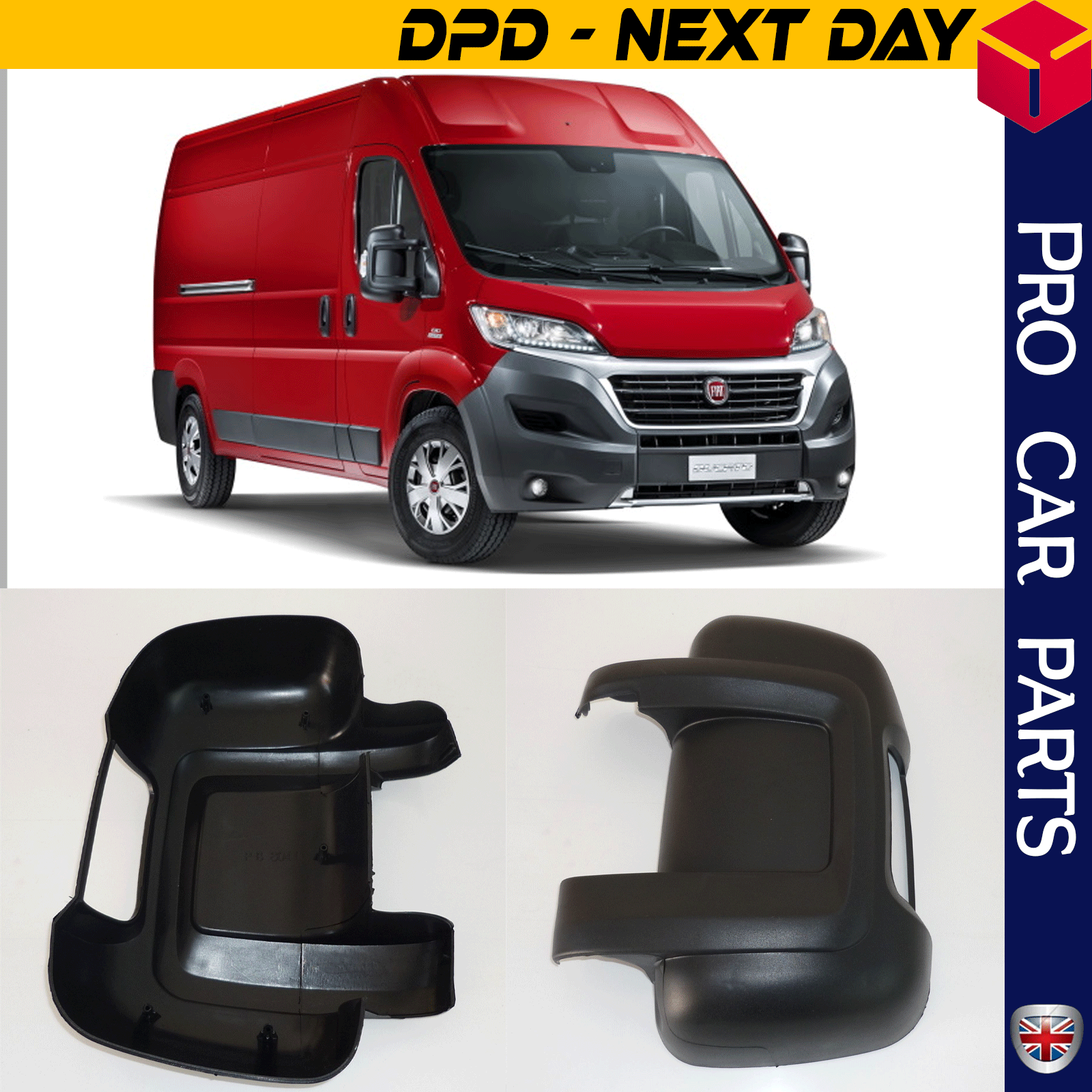 Wing Mirror Cover Cap Left Side for CITROEN Jumper Relay 8153Y8 815423