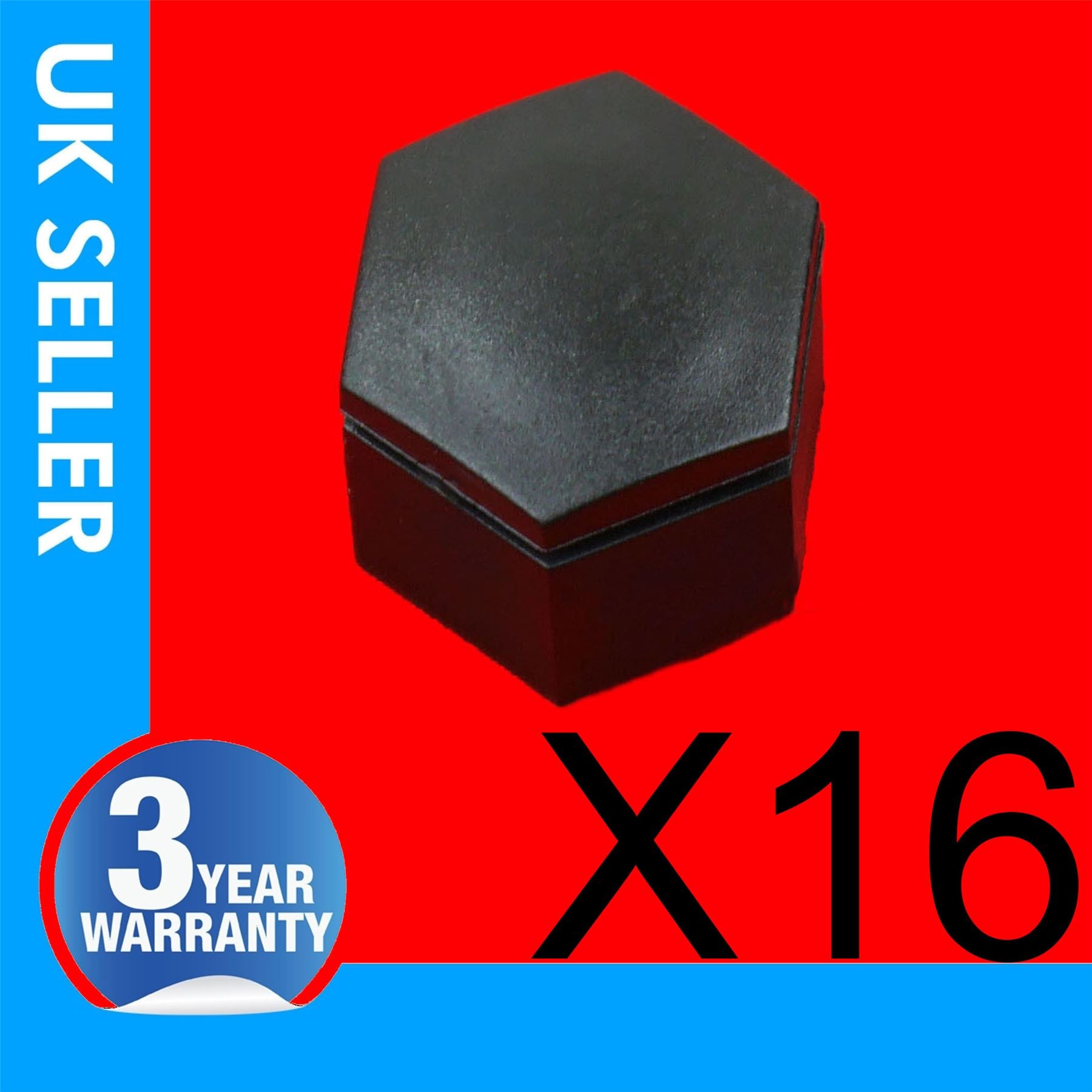 16 X wheel Nut Bolt Cover Cap 21mm For Vauxhall Insignia A 6008962