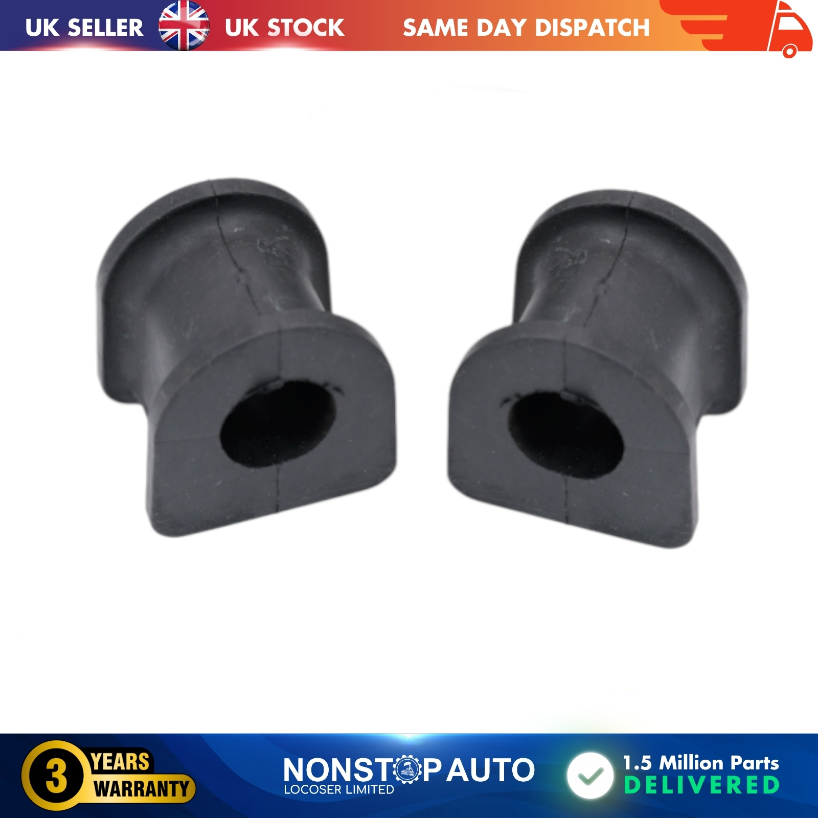 2X STABILISER ANTI ROLL BAR BUSH FRONT FOR MERCEDES SPRINTER V-CLASS VIANO VITO VW Crafter 6383230285