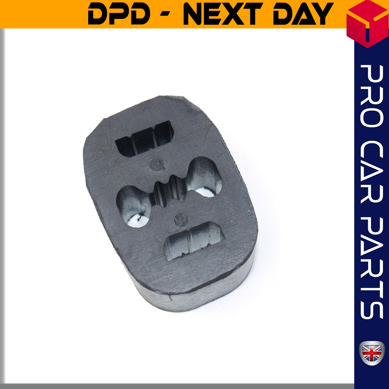 EXHAUST PIPE SUPPORT PAD FITS ALFA ROMEO 155 FIAT Uno Tipo LANCIA Y10 SEAT Ibiza Malaga Marbella 7508963