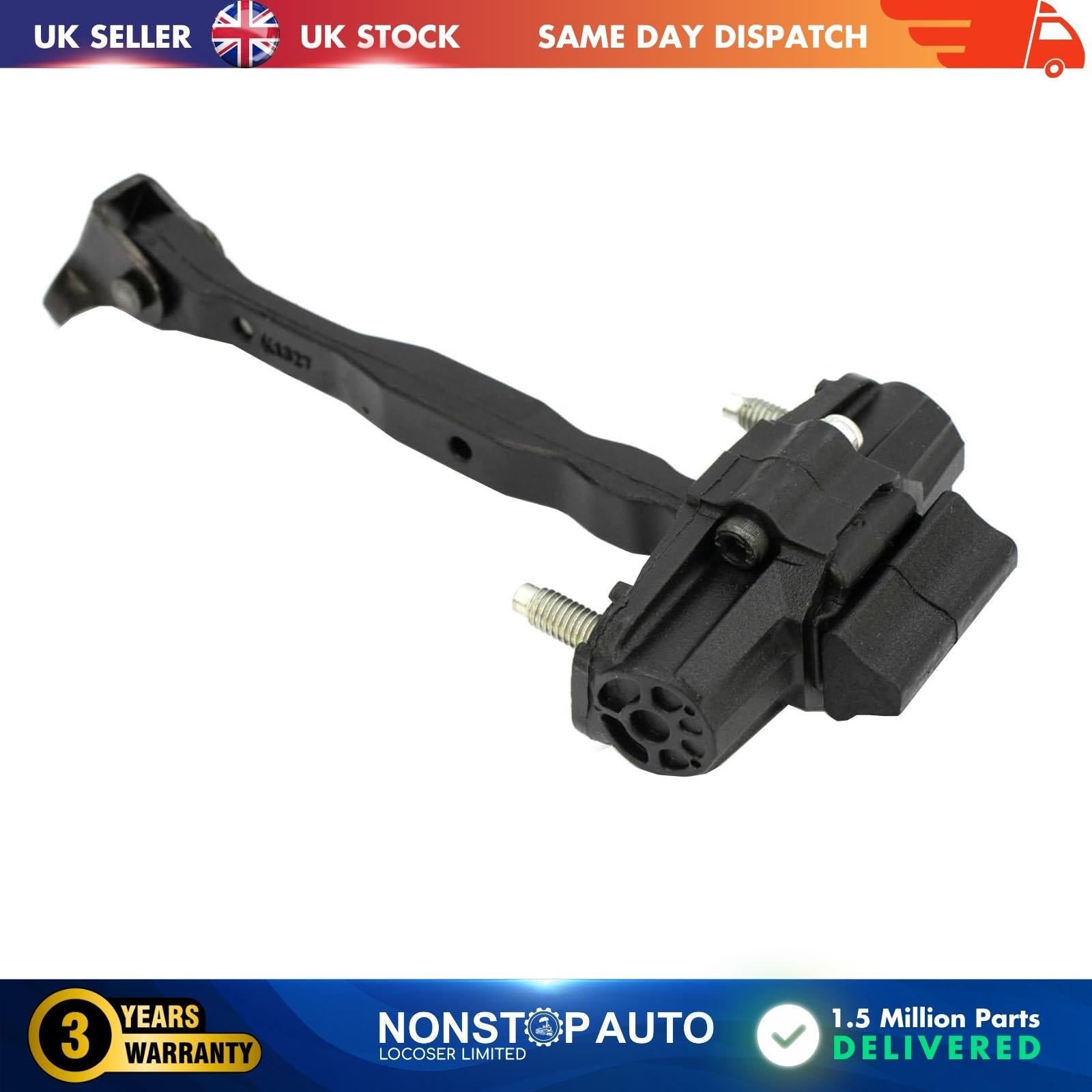 Front Door Hinge Stop Check Strap Limitery Right or Left Side Fits VAUXHALL Astra K Crossland X 13456208