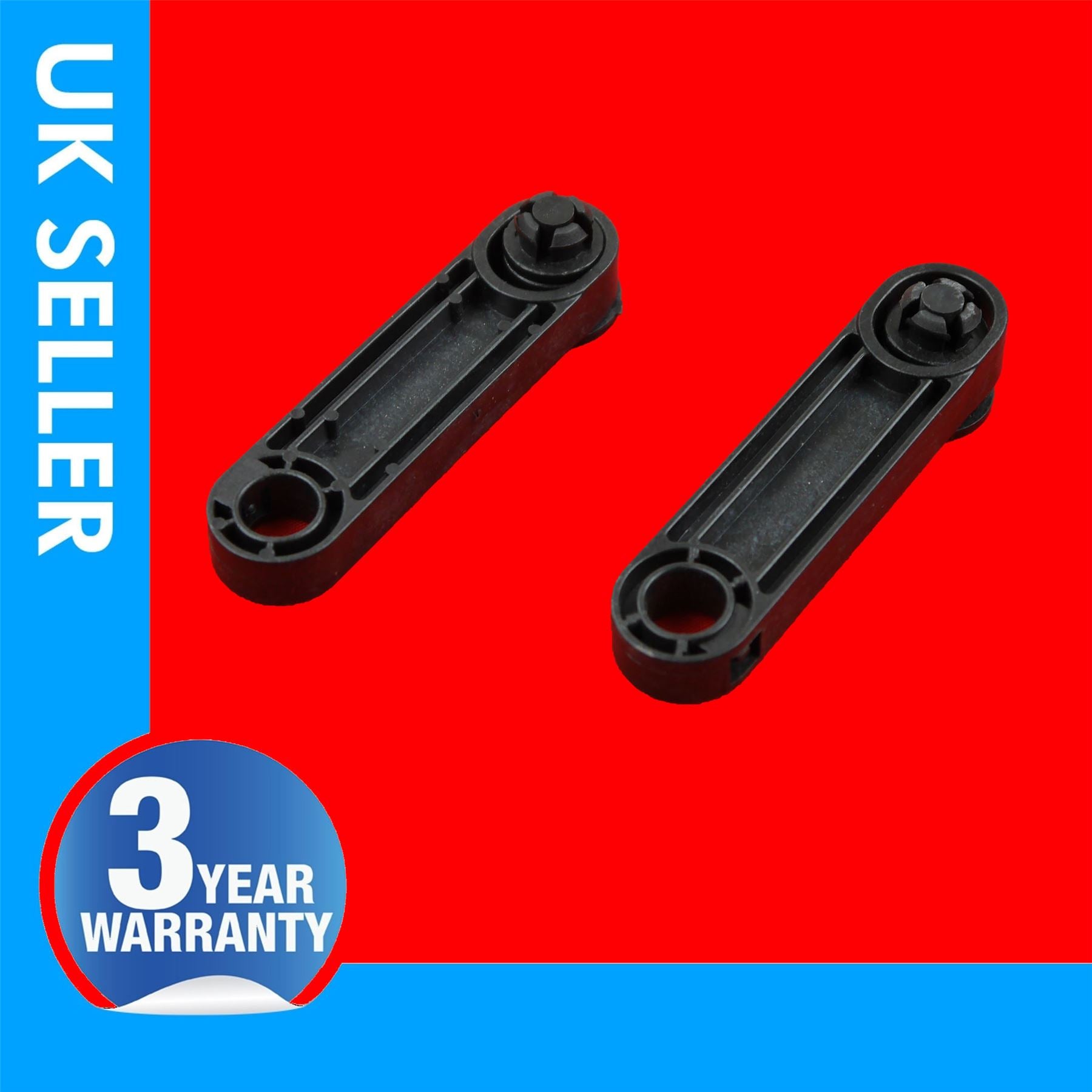 2 X RADIATOR SUPPORT CLIPS CONNECTION FOOT REPAIR KIT VOLKSWAGEN TRANSPORTER MK 4 (1994-2003)