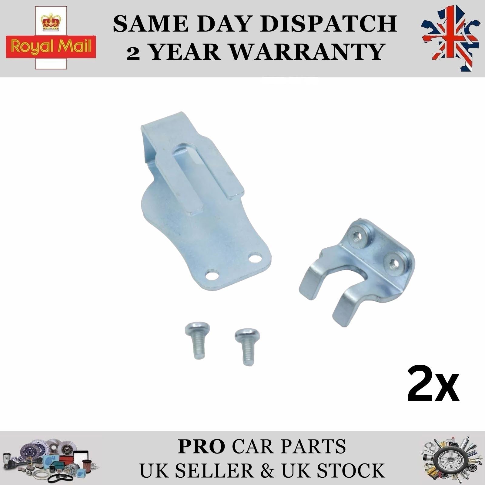 2x Gear Linkage Cable Repair Clamp Clip for VAUXHALL VIVARO 4432979 8201283105