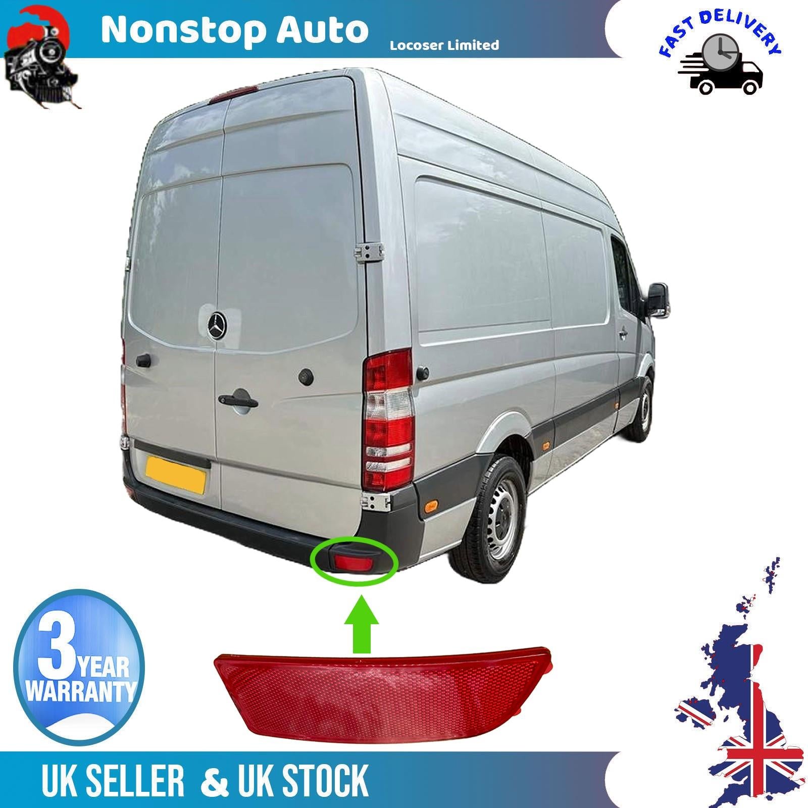 Rear Bumper Reflector Lens Right For MERCEDES 3-t 3,5-t 4,6-t 5-t VW Crafter 30-35 30-50 A9068260140