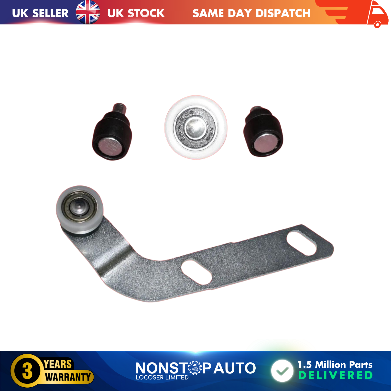 Sliding Door Roller Guide Hinge Bottom Middle Left Side Fits IVECO Daily III IV V VI