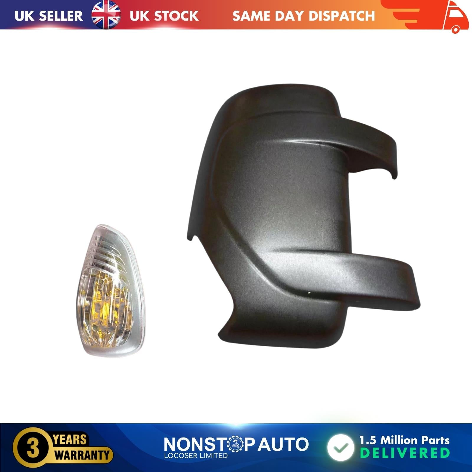 For Renault Master door wing mirror cover cap & indicator lens right  963016903R