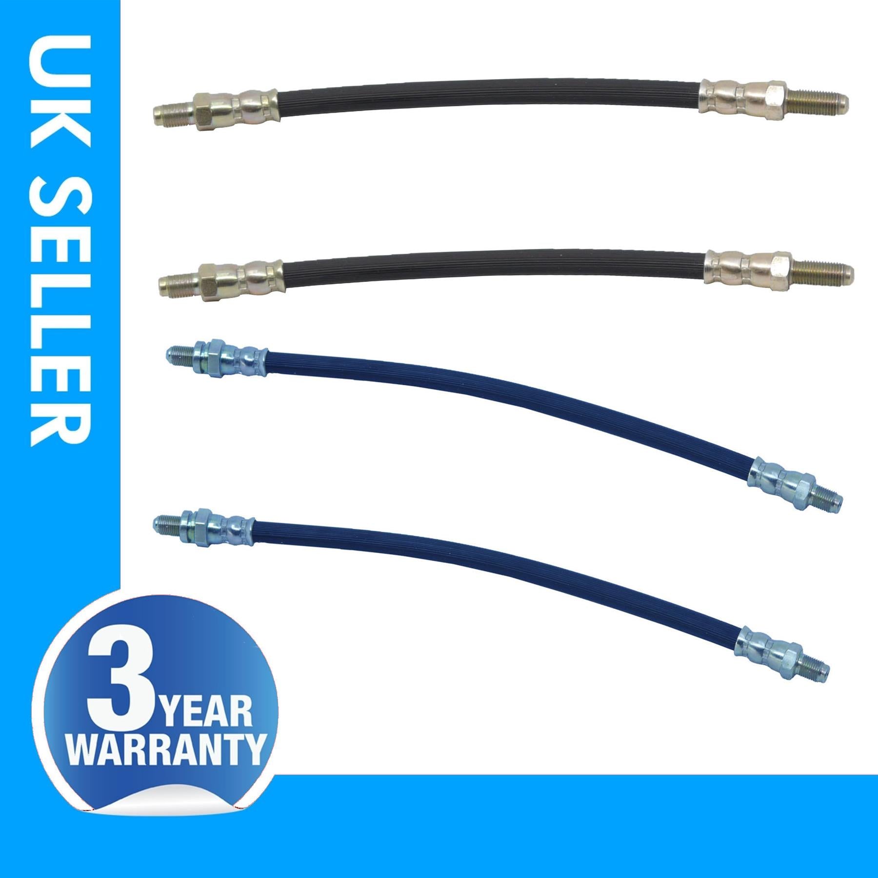 4 X Front & Rear Brake Hose Pipe Fits Ford Scorpio Mk2 7307485 6125634