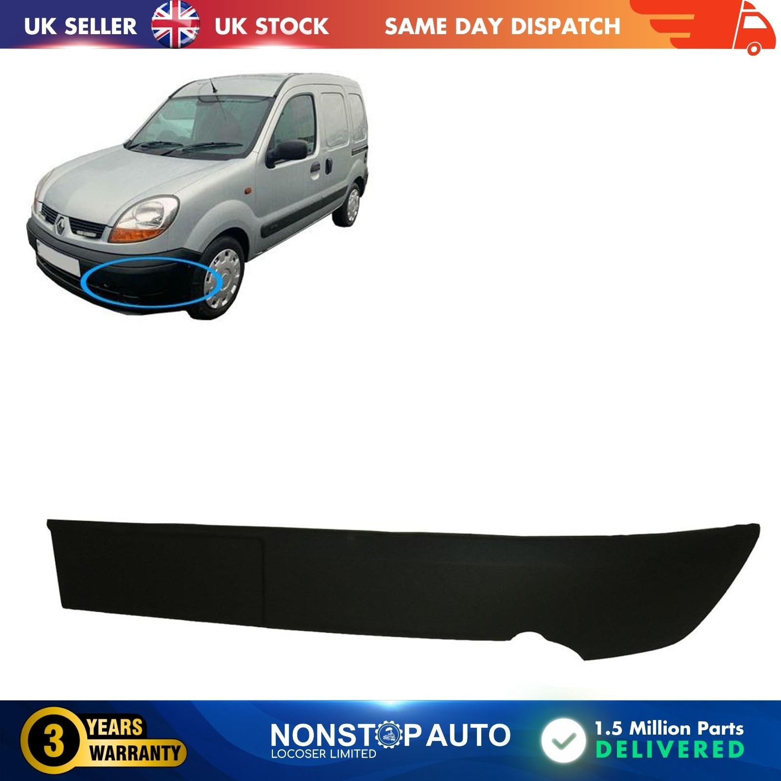 Bumper Corner Strap Front Left for Renault Kangoo